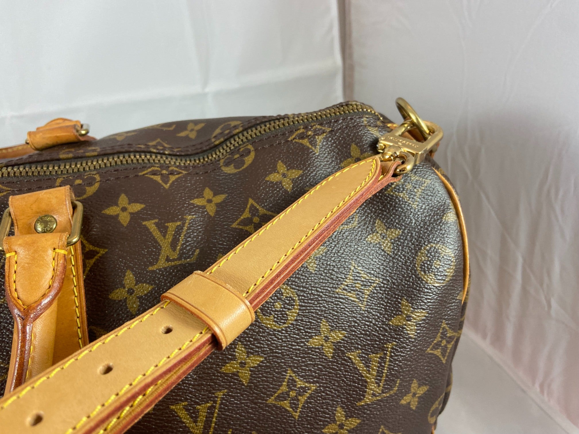 Louis Vuitton Keepall 50 Bandoulière Monogram Canvas