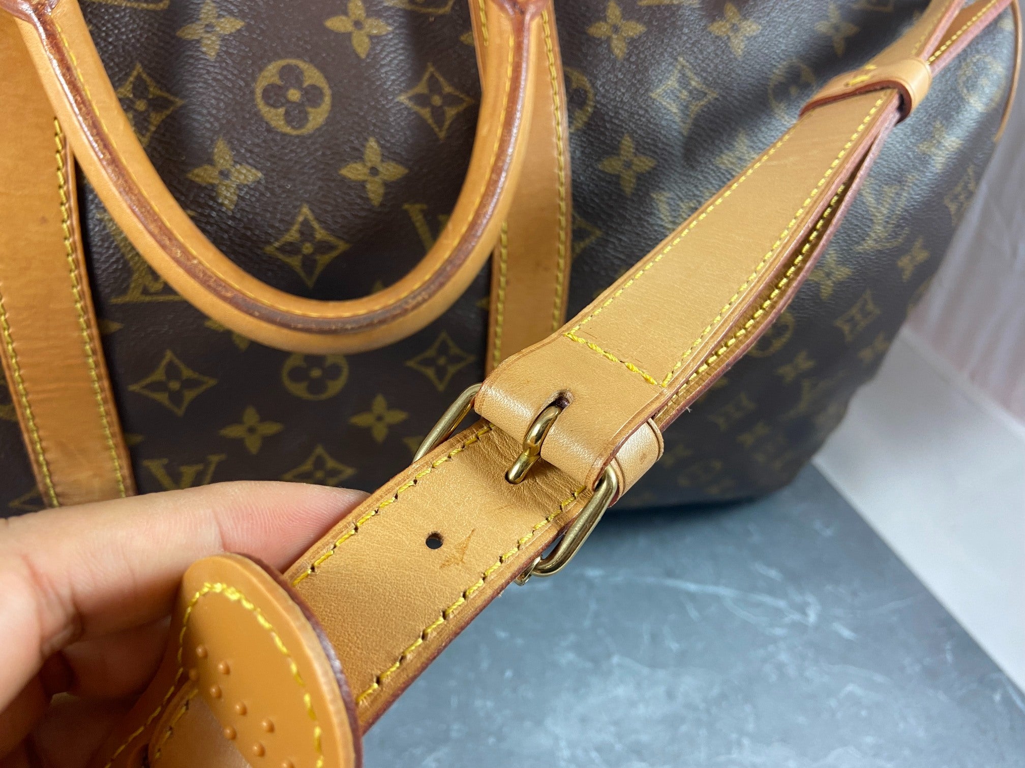 Louis Vuitton Keepall 50 Bandoulière Monogram Canvas