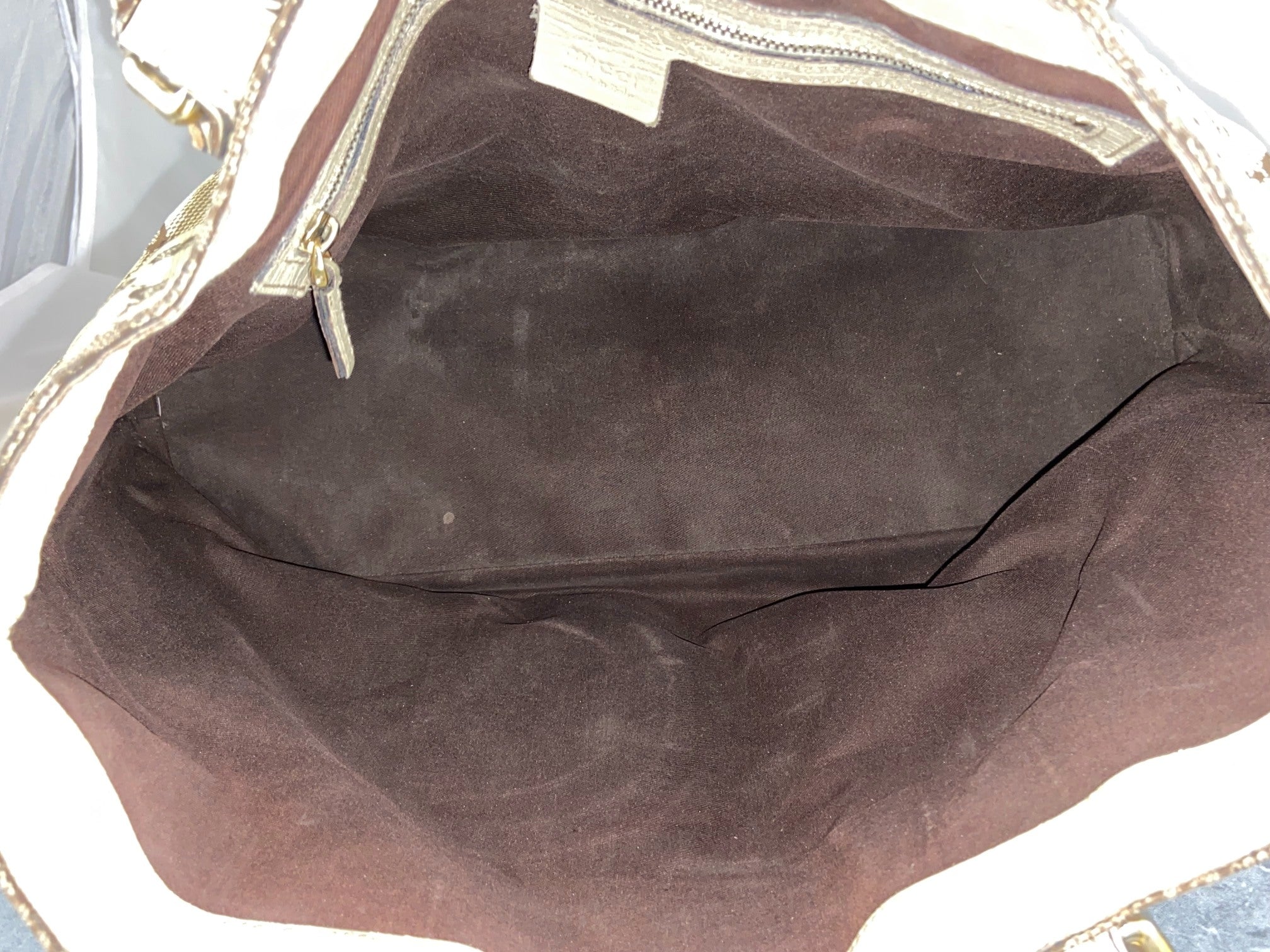 Gucci Horsebit Hand / Shopper Bag Grey GG Monogram