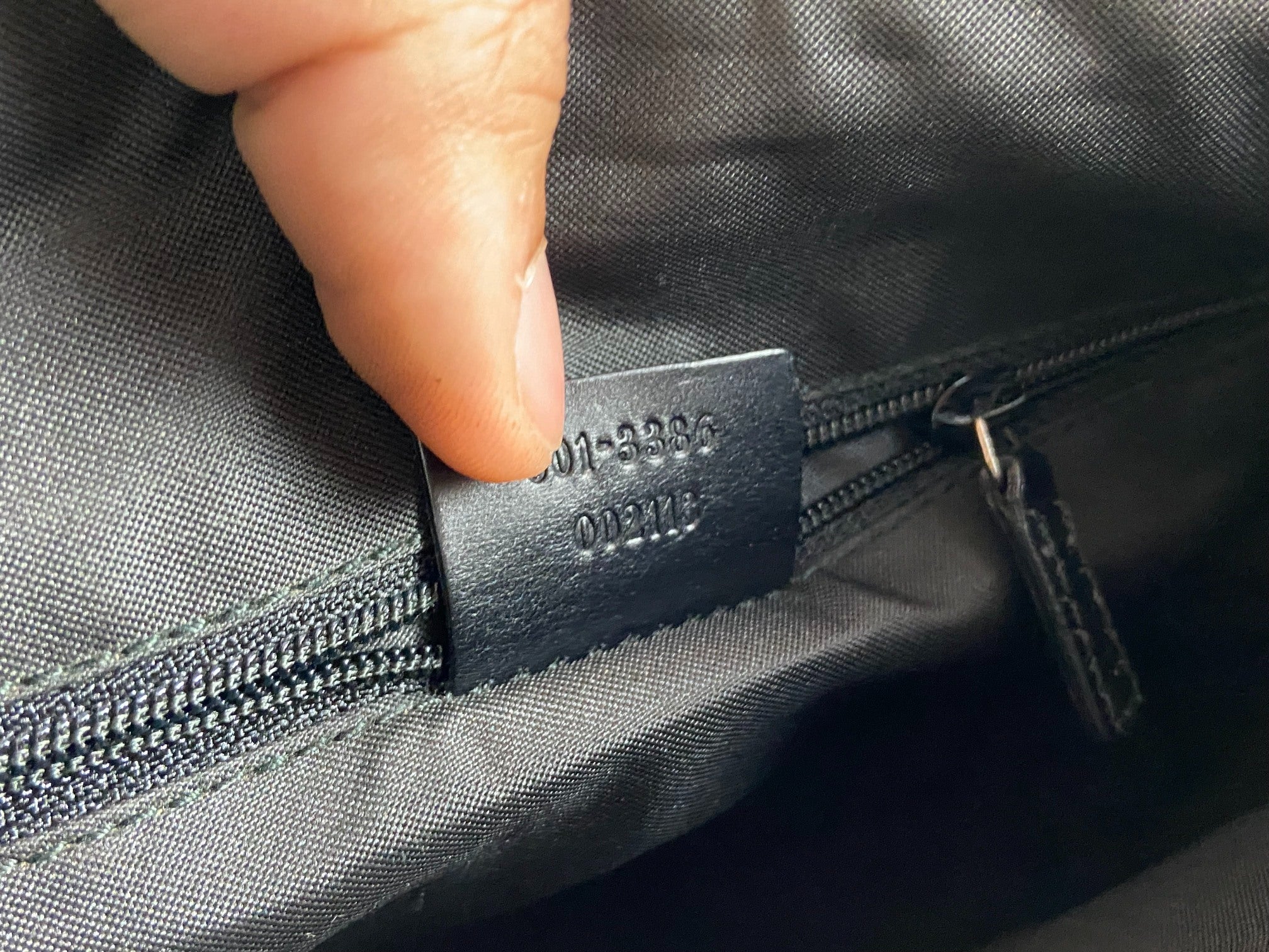 Gucci Hand / Hobo Bag Black GG Monogram