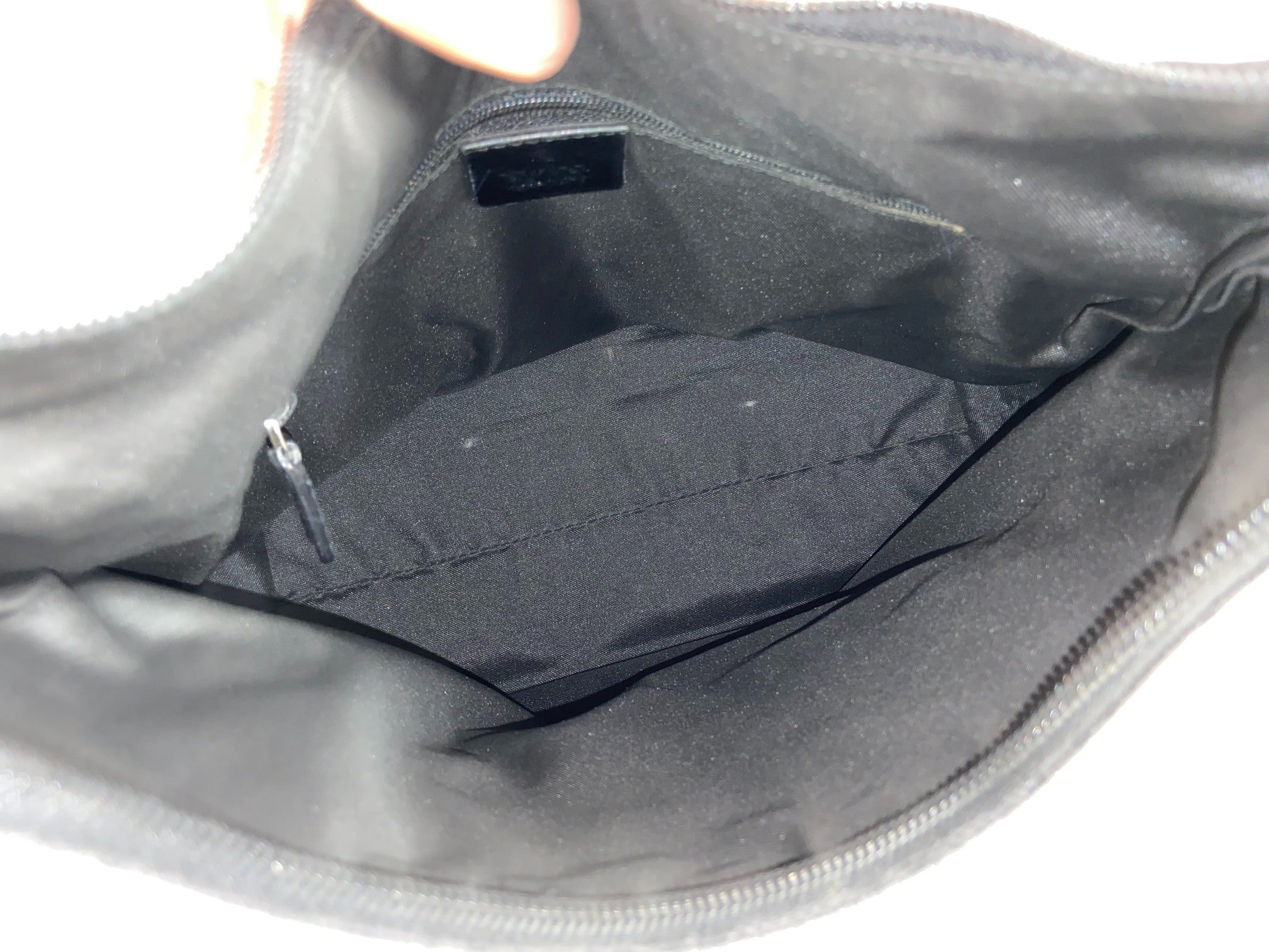 Gucci Hand / Hobo Bag Black GG Monogram