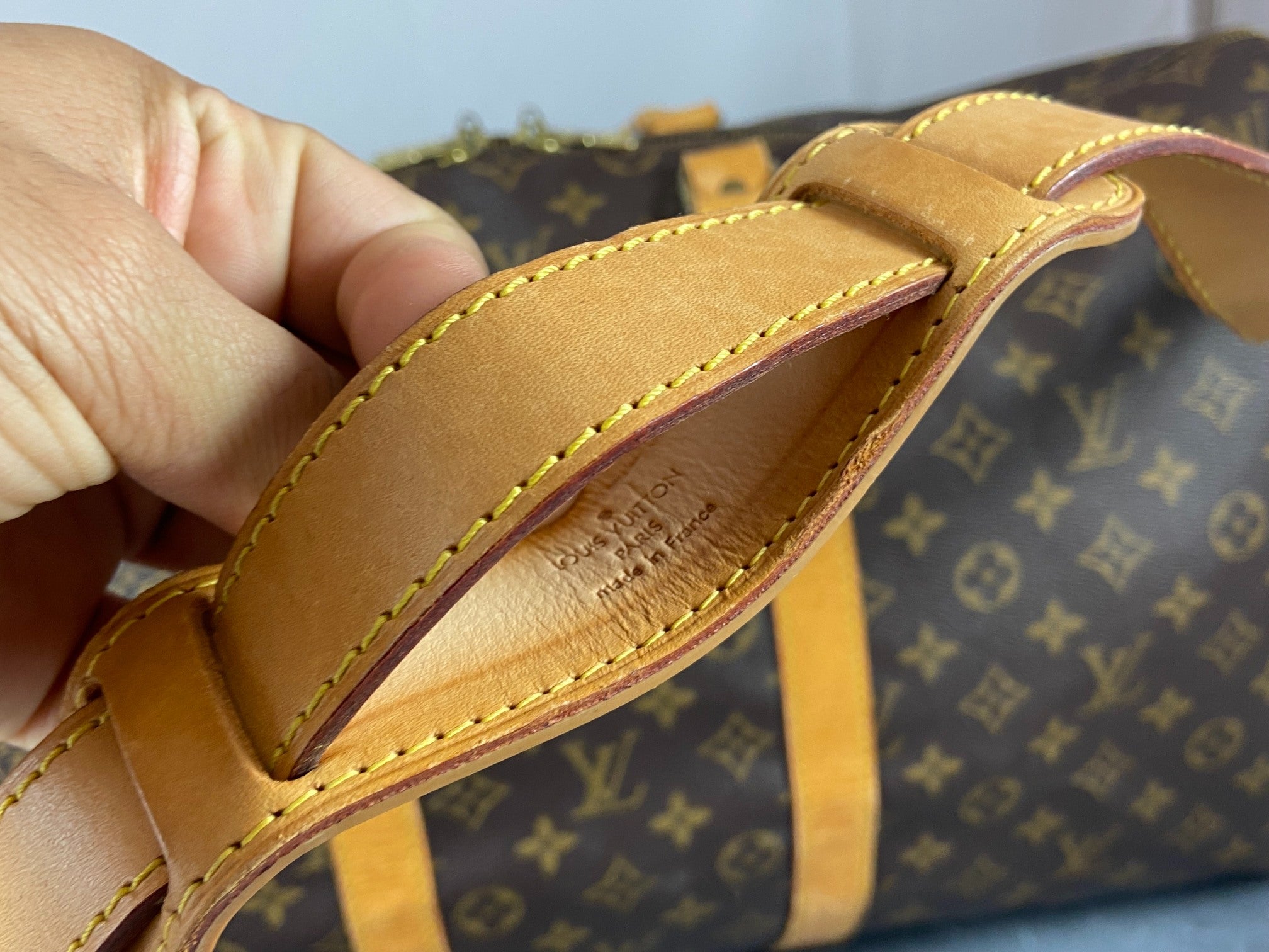 Louis Vuitton Keepall 55 Bandoulière Monogram Canvas