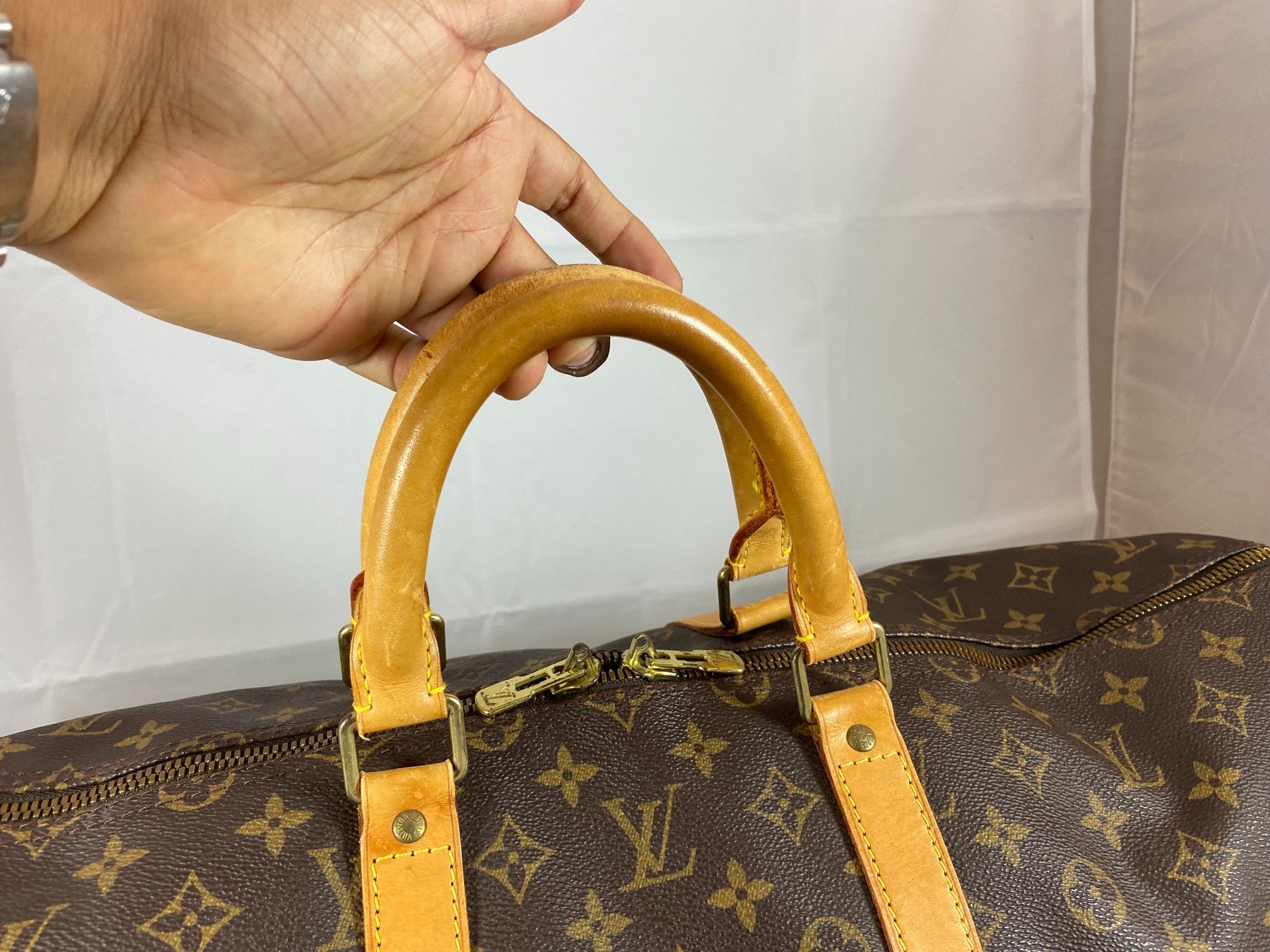 Louis Vuitton Keepall 55 Bandoulière Monogram Canvas