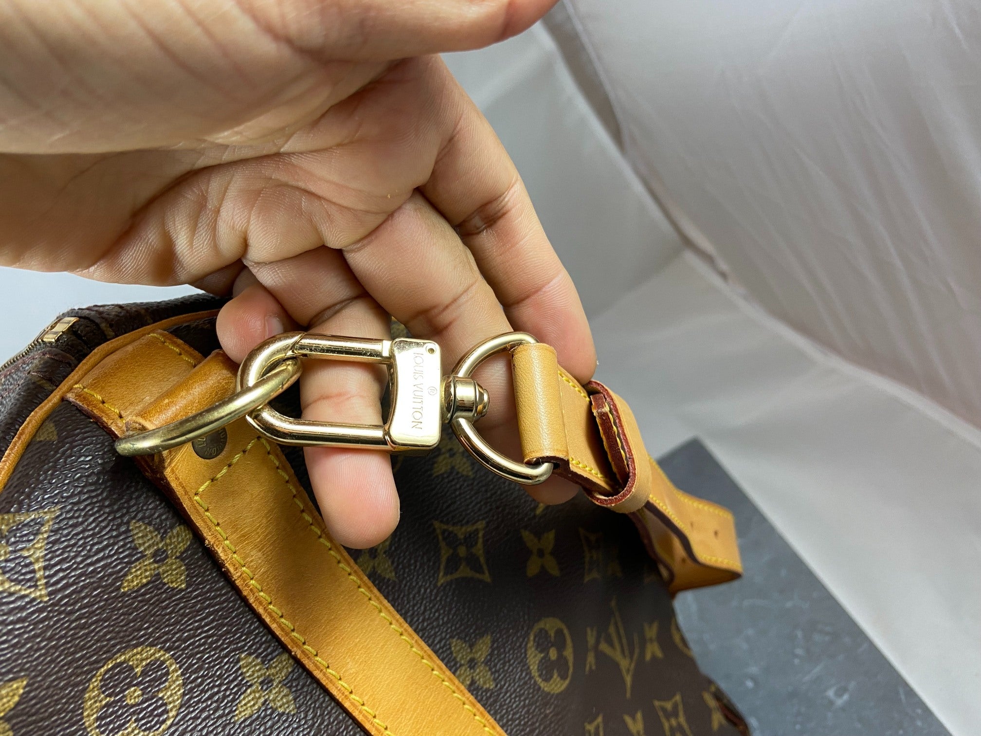 Louis Vuitton Keepall 55 Bandoulière Monogram Canvas