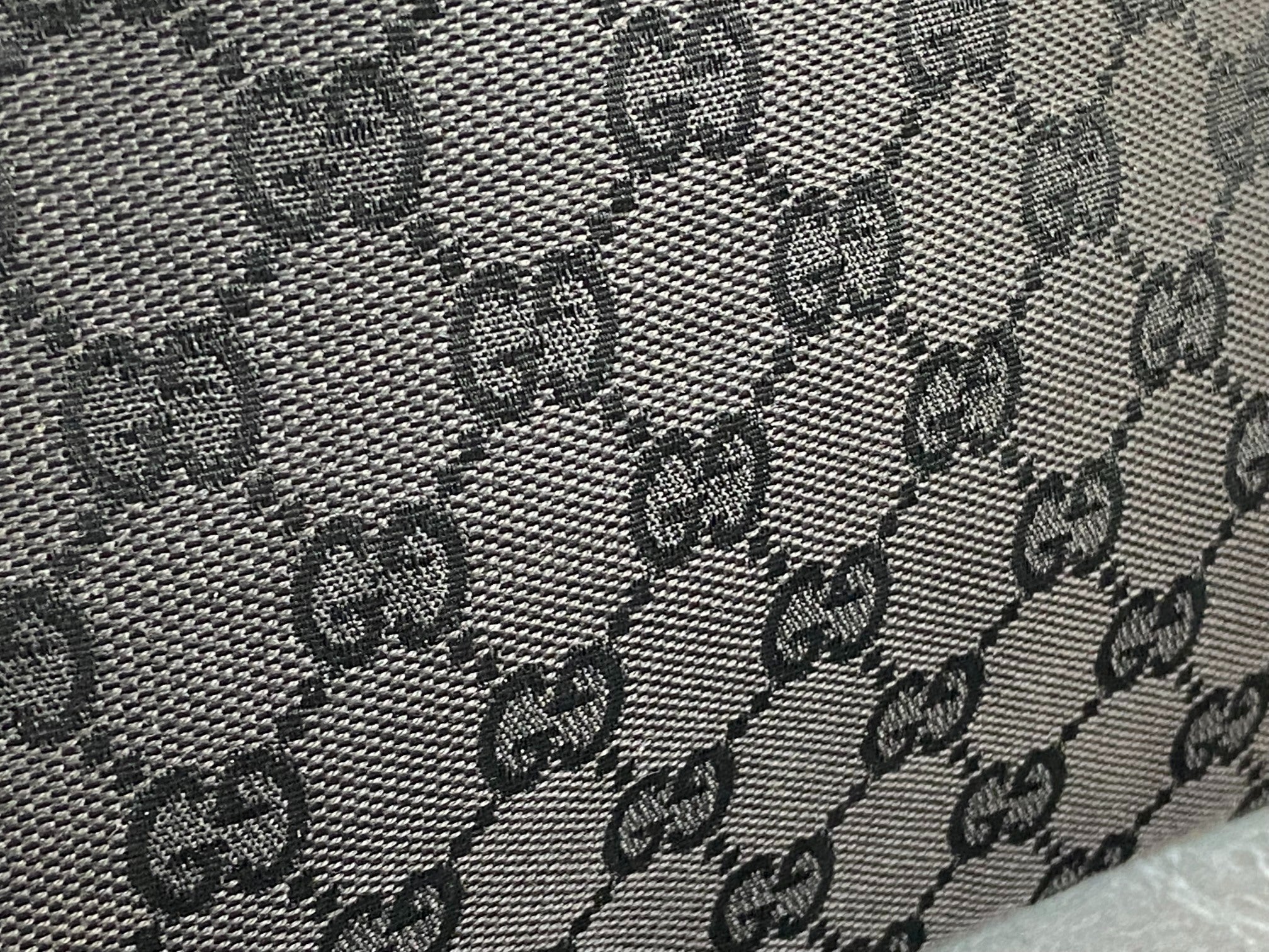 Gucci Hand / Hobo Bag Black GG Monogram