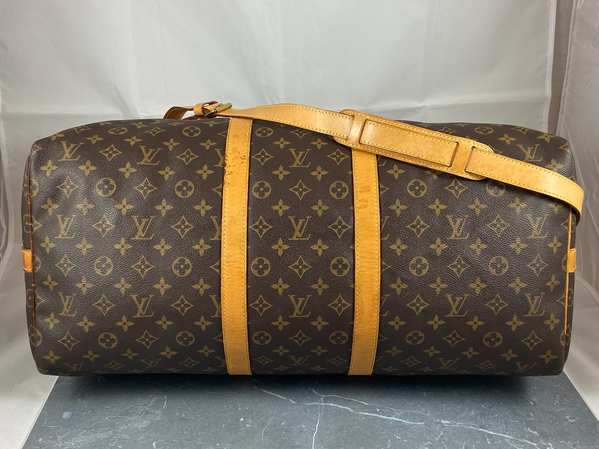 Louis Vuitton Keepall 55 Bandoulière Monogram Canvas