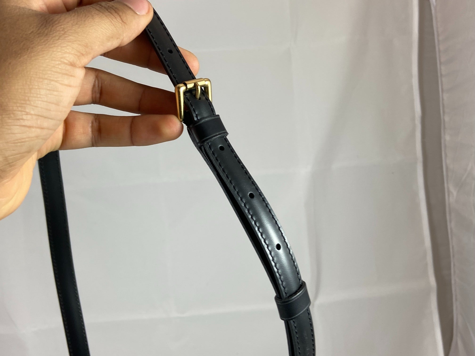Louis Vuitton Monceau 28 Black Epi Leather