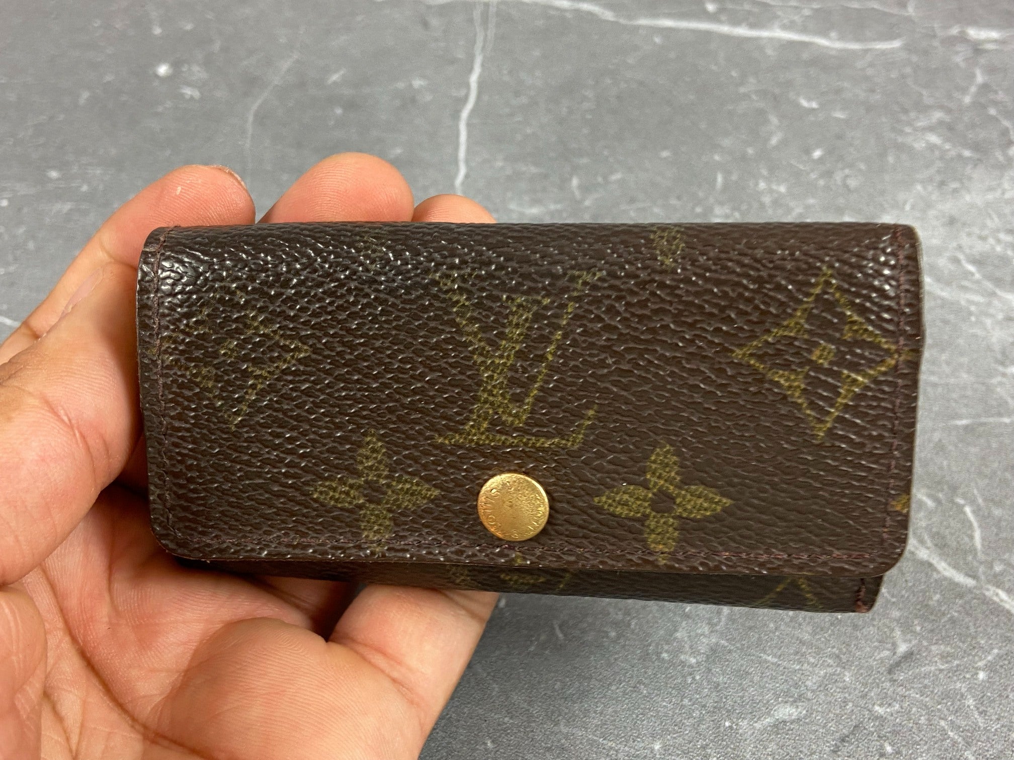 Louis Vuitton 4 Key Holder Monogram Canvas