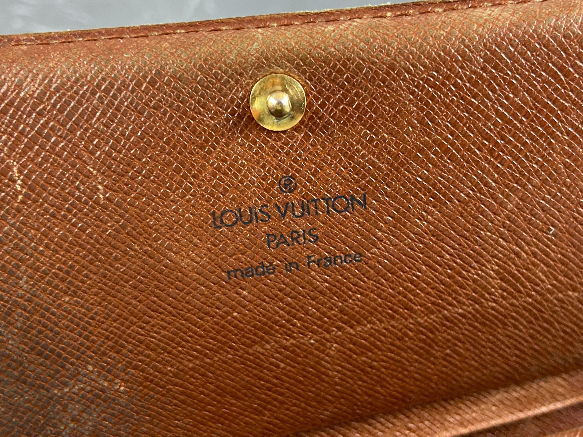 Louis Vuitton Porte-Monnaie Tresor Monogram Canvas