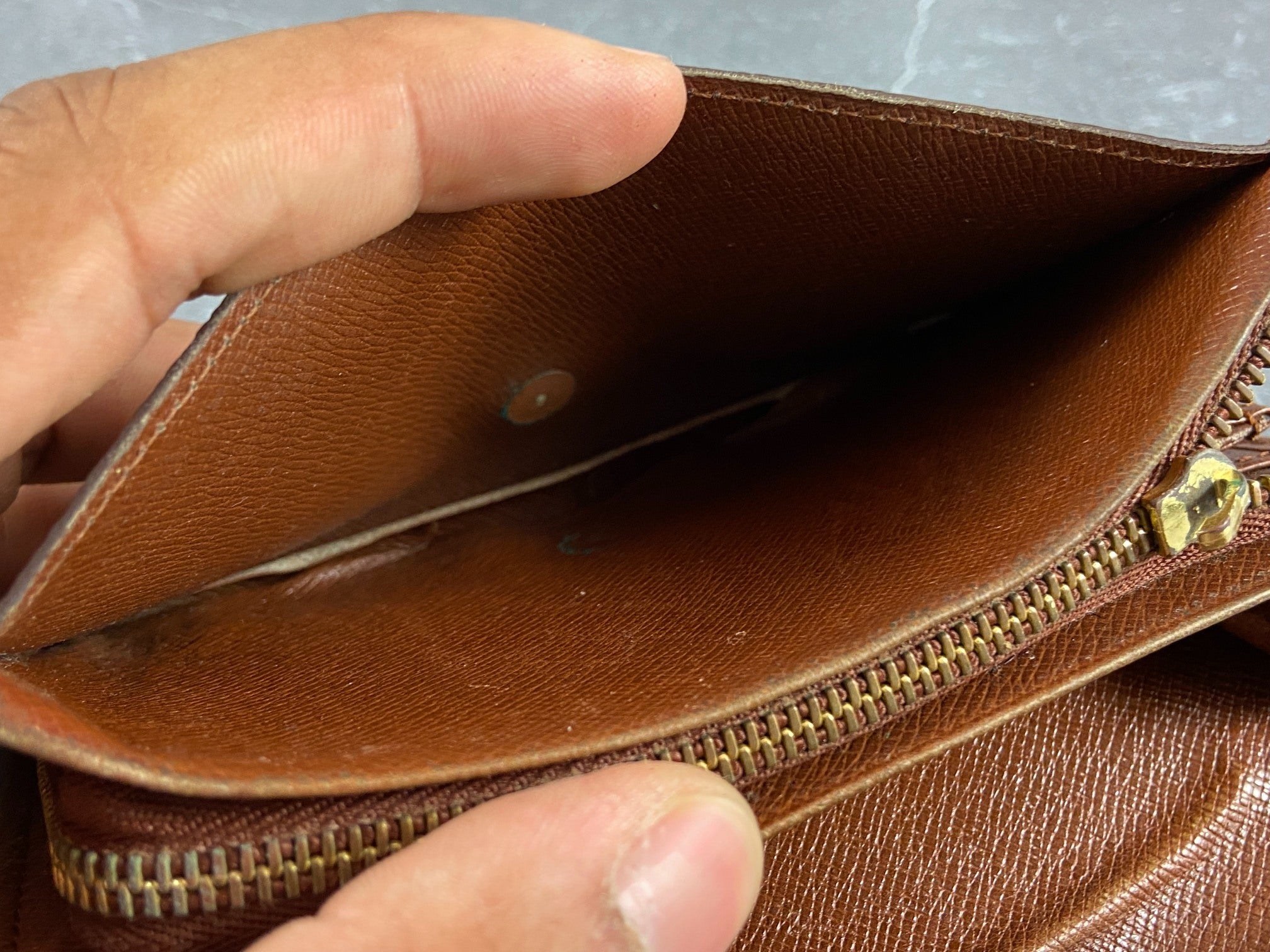 Louis Vuitton Porte-Monnaie Tresor Monogram Canvas