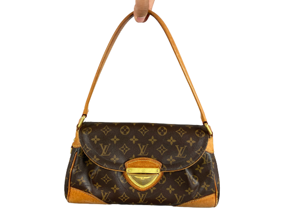 Louis Vuitton Beverly MM Hand / Hobo Bag Monogram Canvas