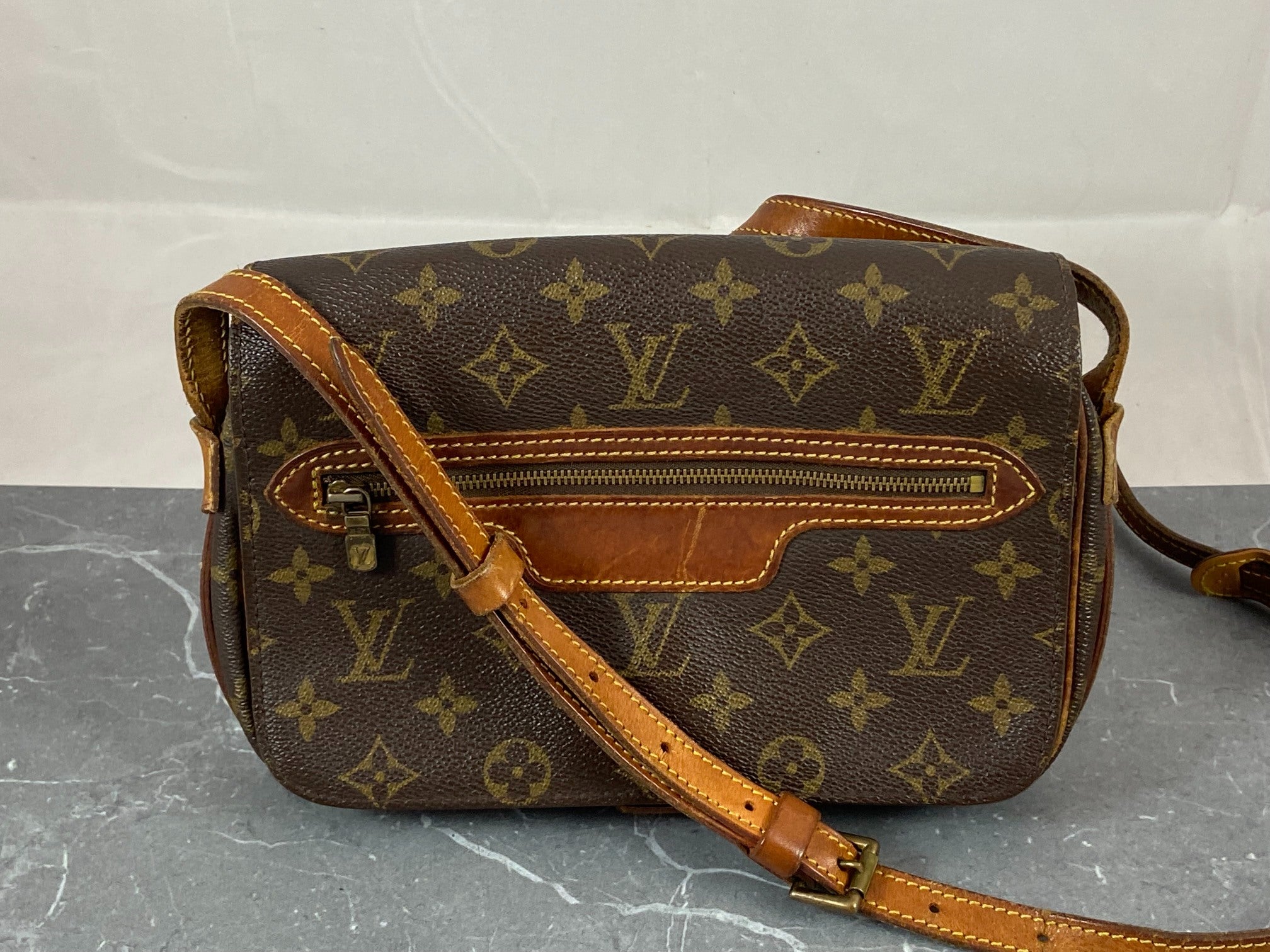 Louis Vuitton Saint Germain Shoulder Bag Monogram Canvas