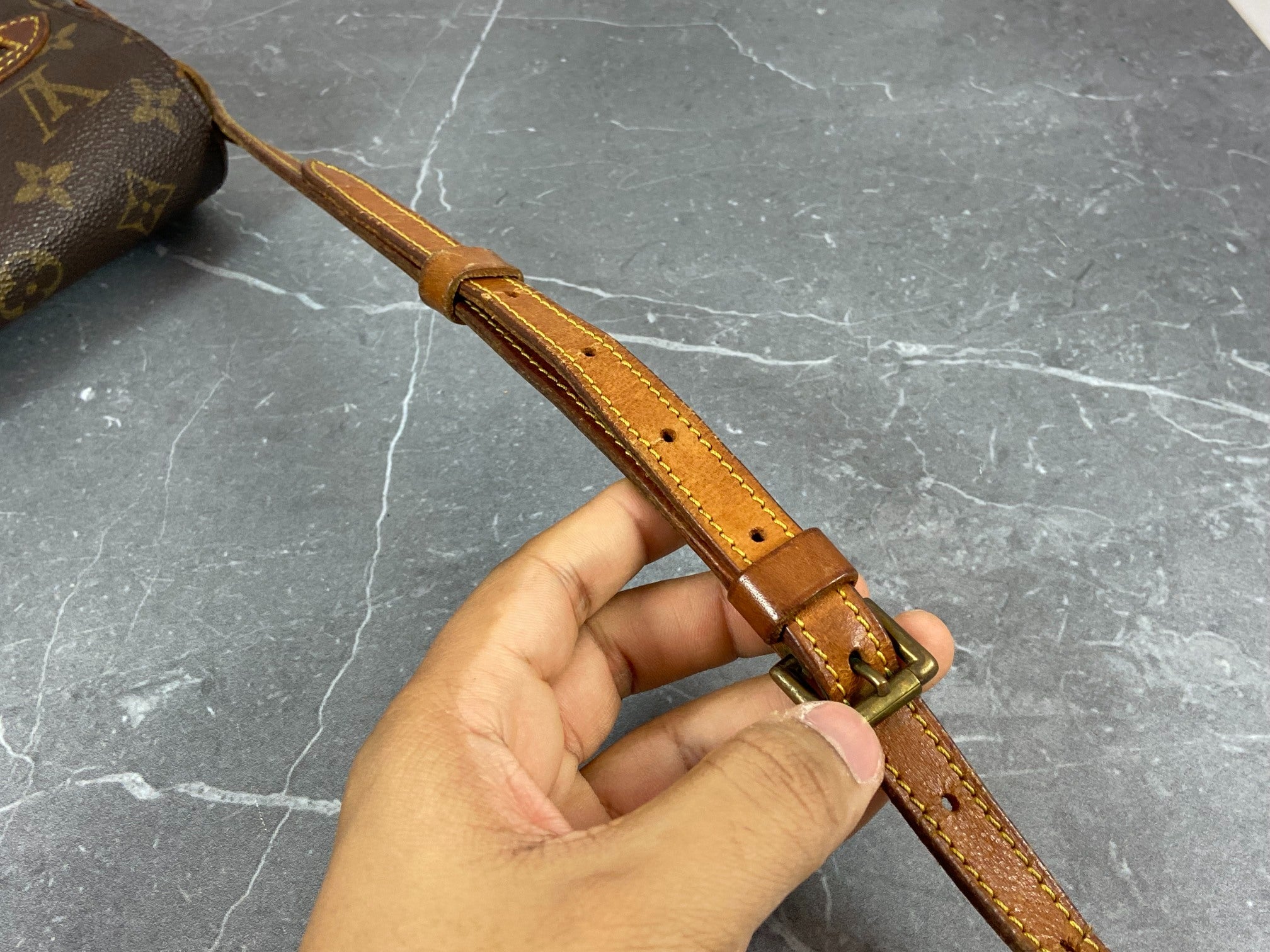 Louis Vuitton Saint Germain Shoulder Bag Monogram Canvas