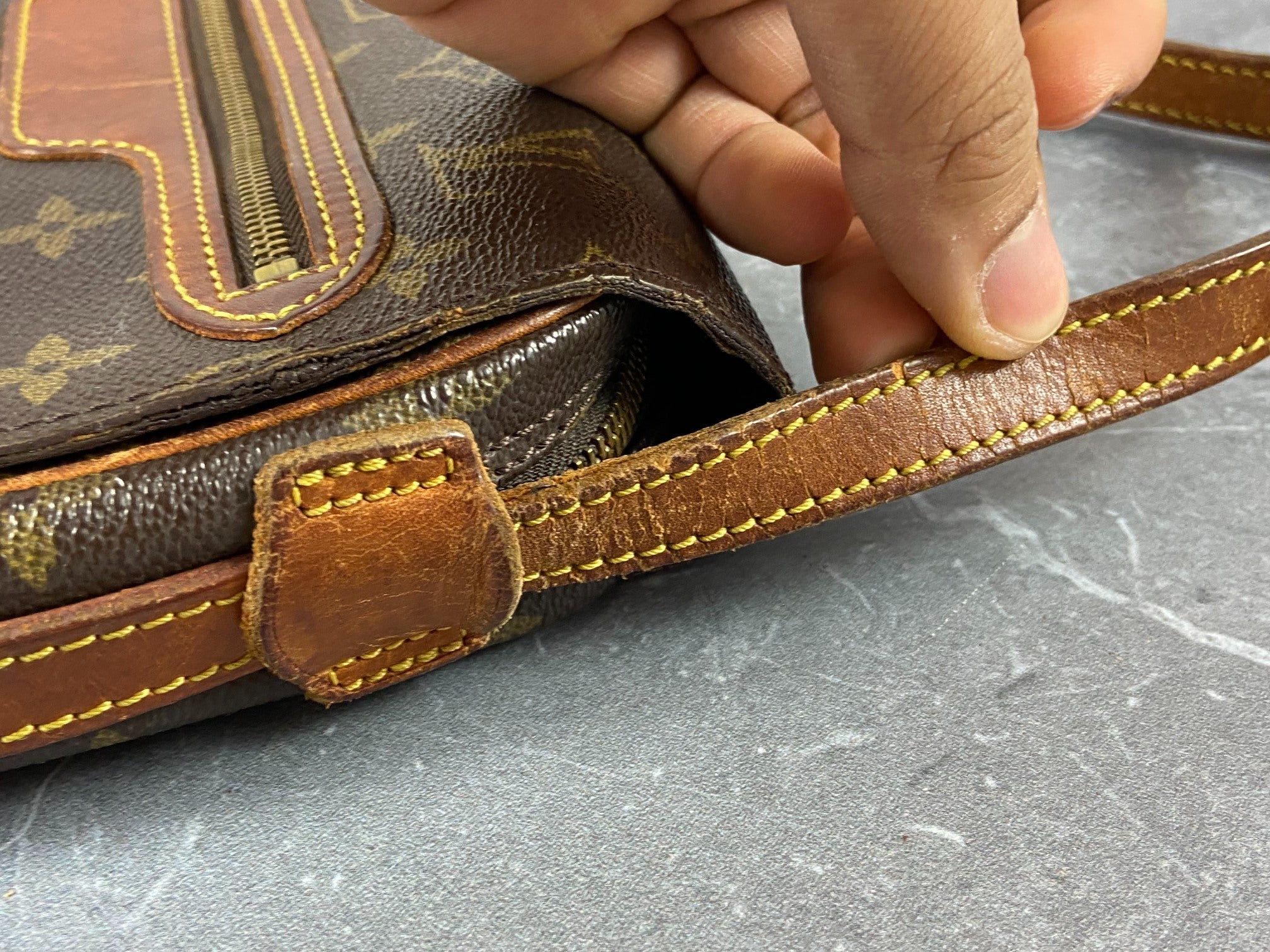 Louis Vuitton Saint Germain Shoulder Bag Monogram Canvas