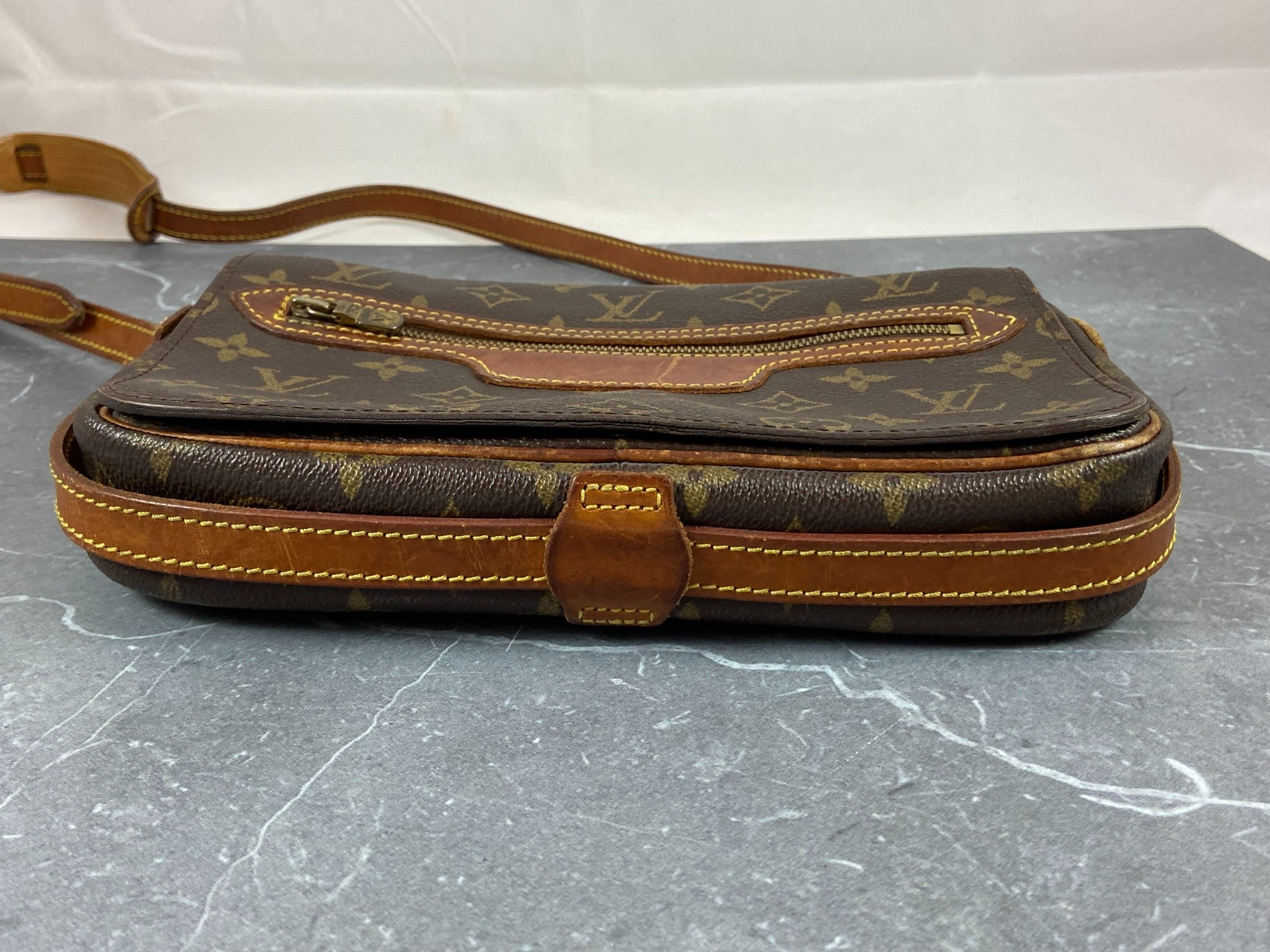 Louis Vuitton Saint Germain Shoulder Bag Monogram Canvas