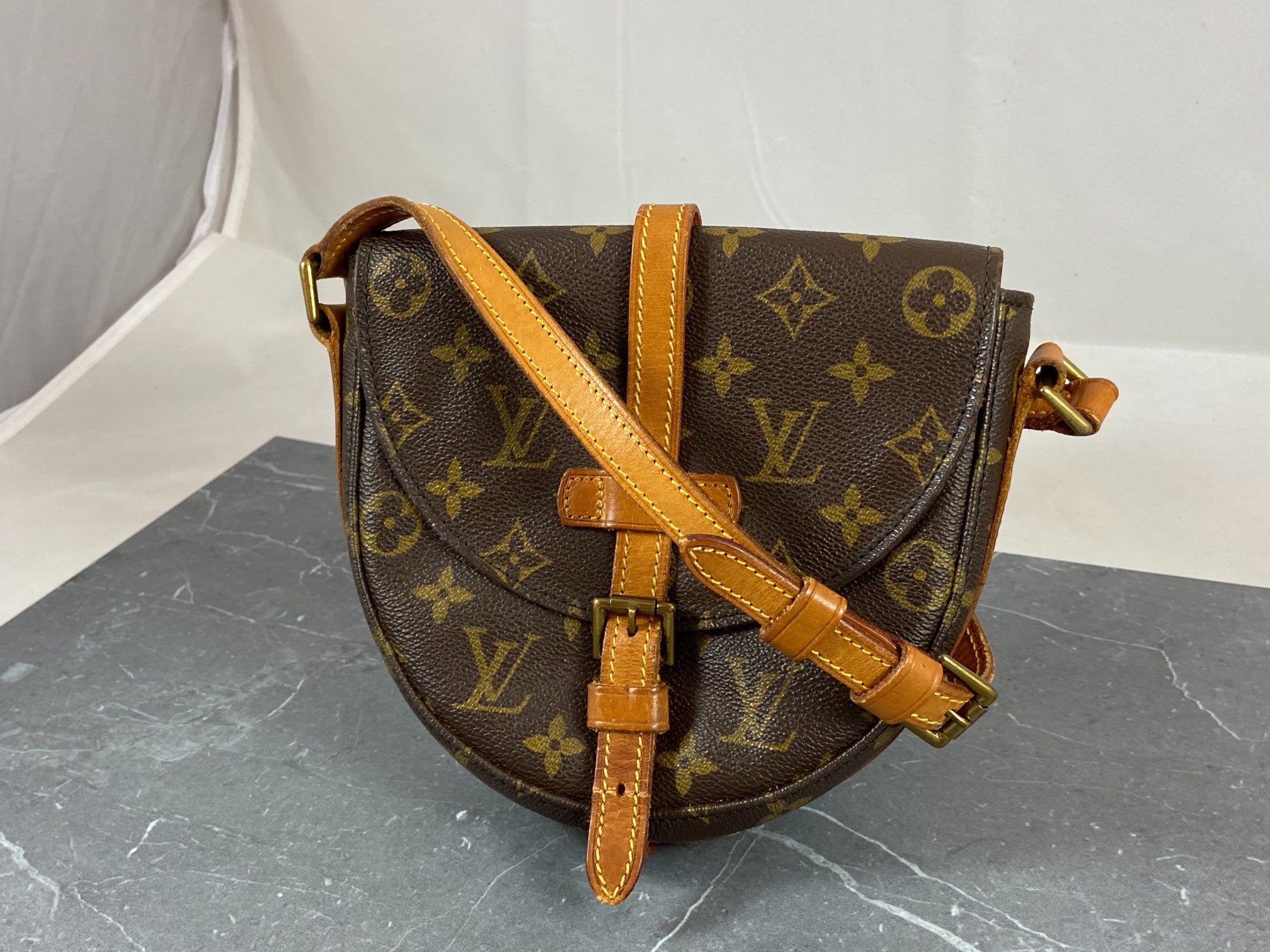 Louis Vuitton Chantilly PM Shoulder Bag Monogram Canvas