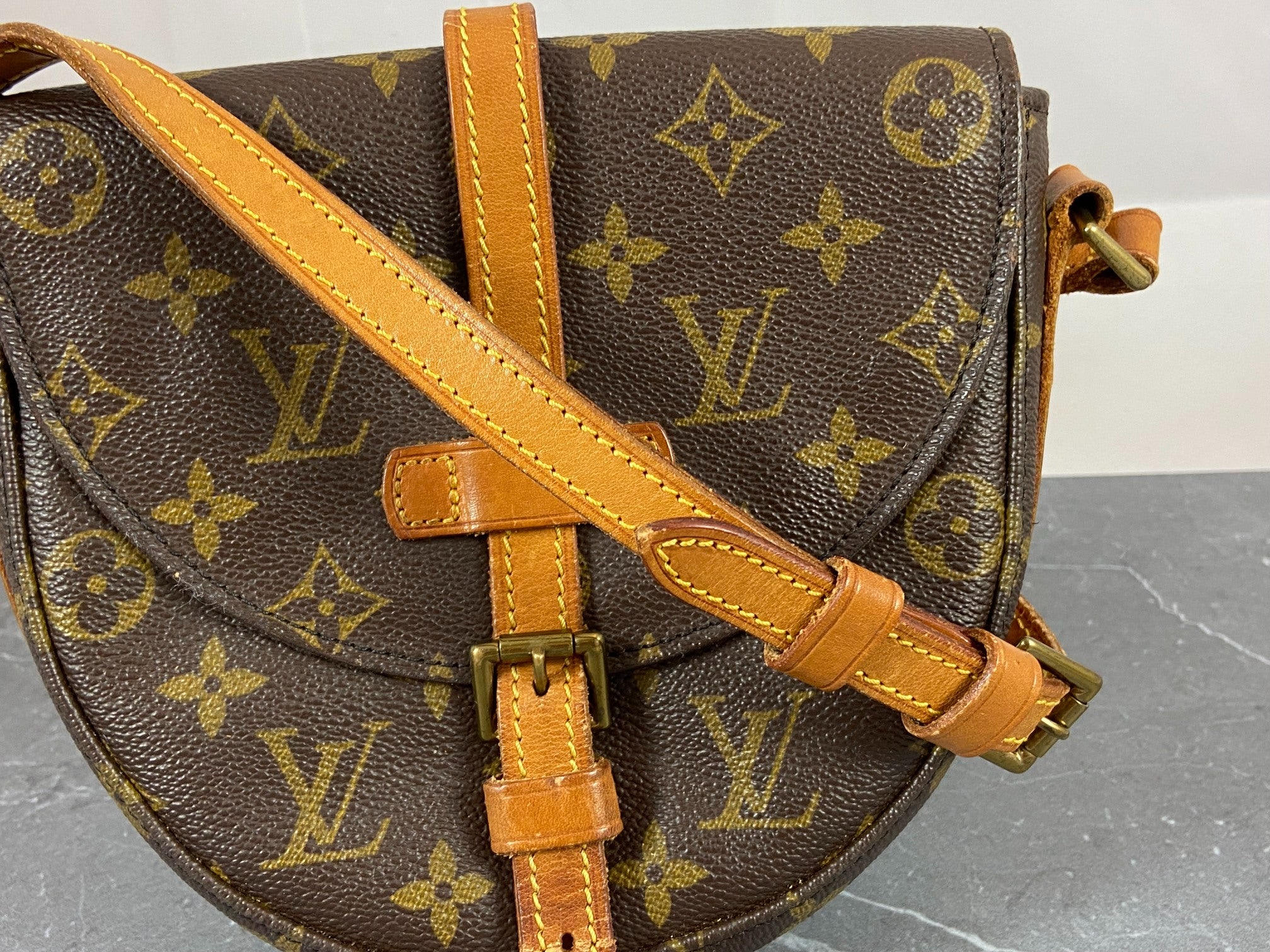 Louis Vuitton Chantilly PM Shoulder Bag Monogram Canvas