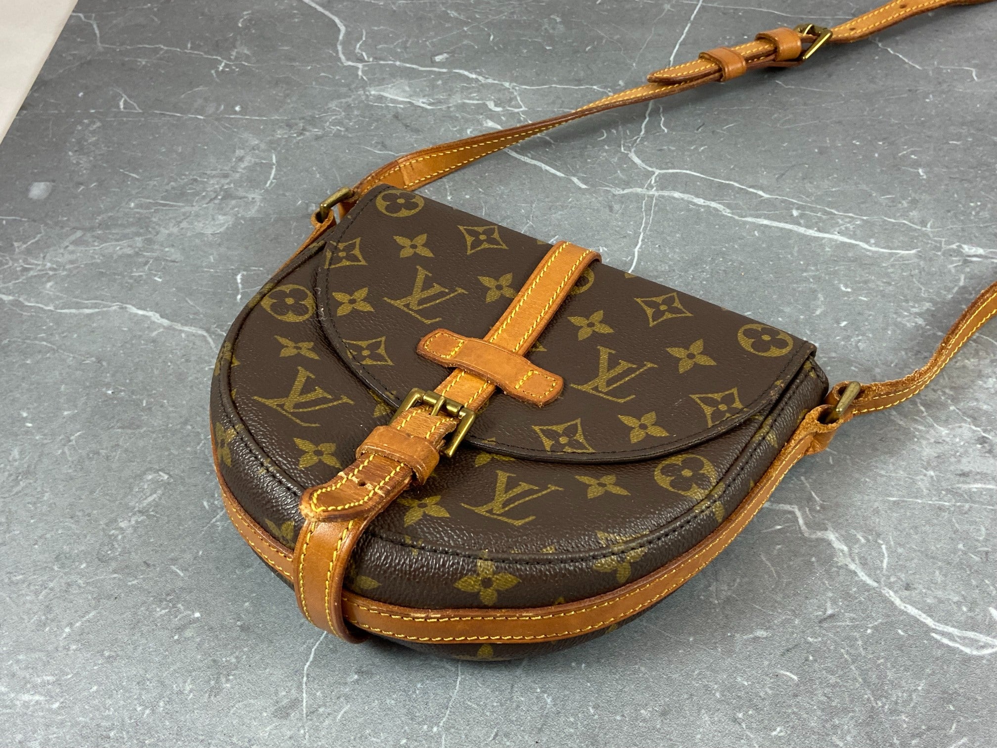 Louis Vuitton Chantilly PM Shoulder Bag Monogram Canvas