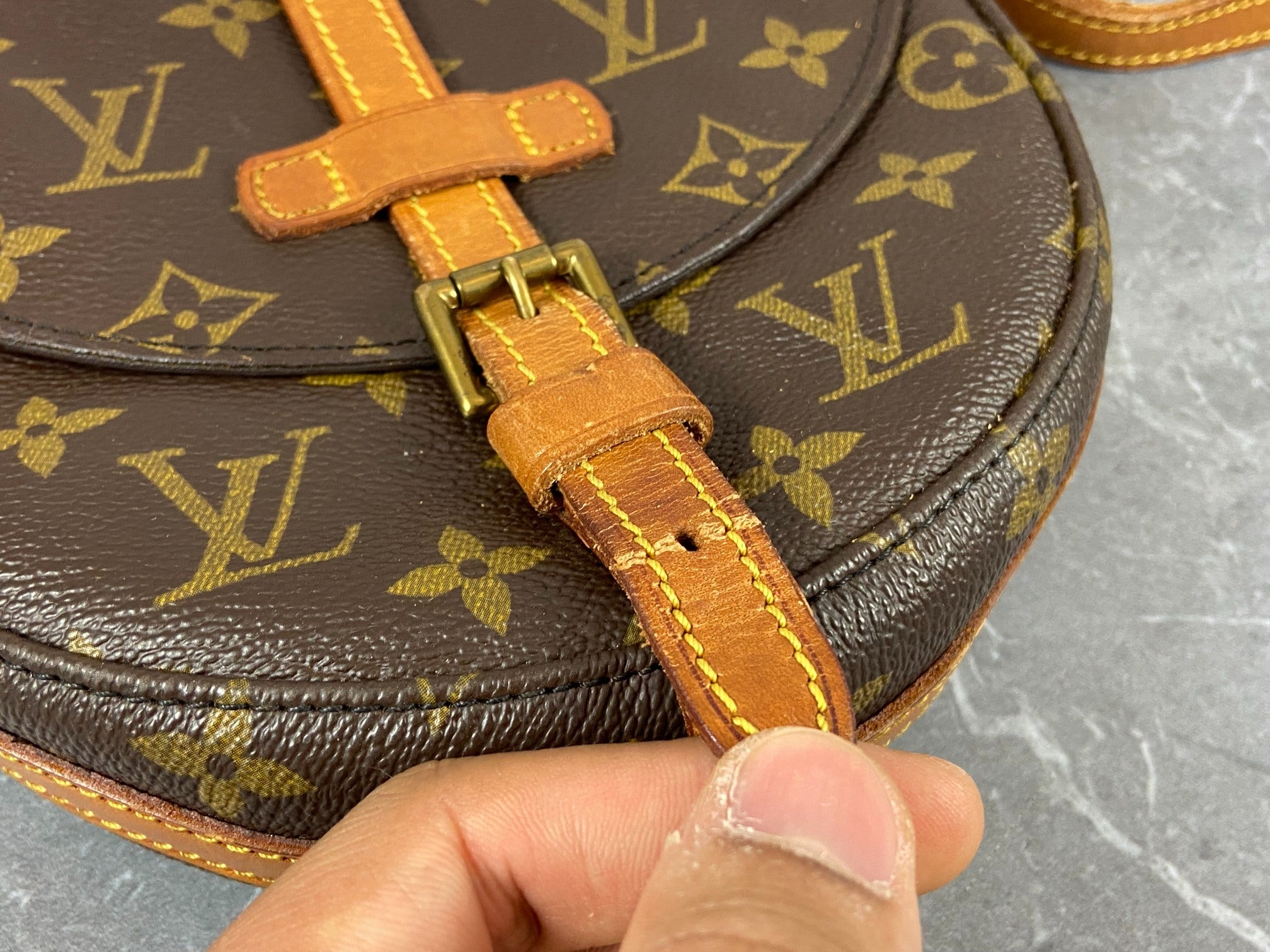 Louis Vuitton Chantilly PM Shoulder Bag Monogram Canvas