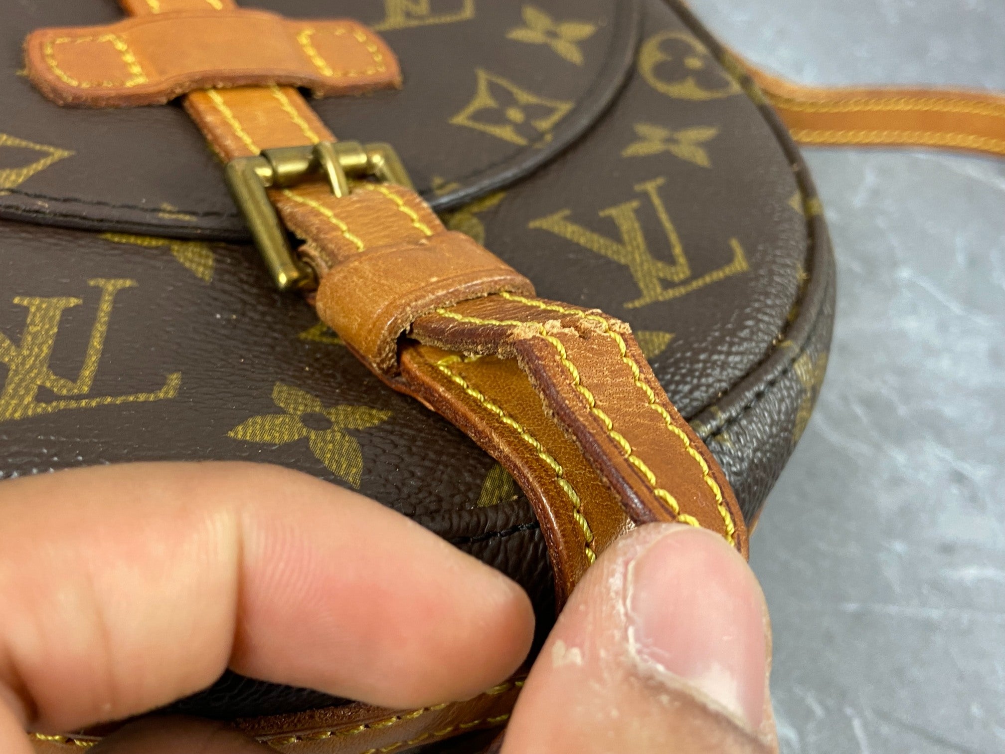 Louis Vuitton Chantilly PM Shoulder Bag Monogram Canvas