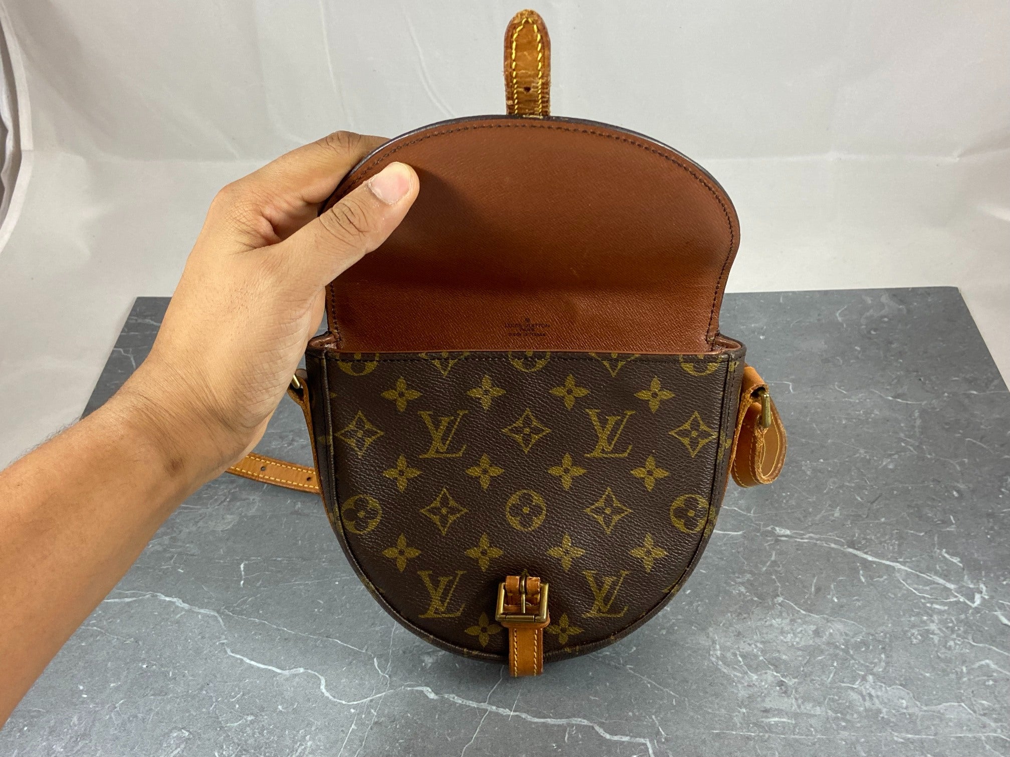Louis Vuitton Chantilly PM Shoulder Bag Monogram Canvas