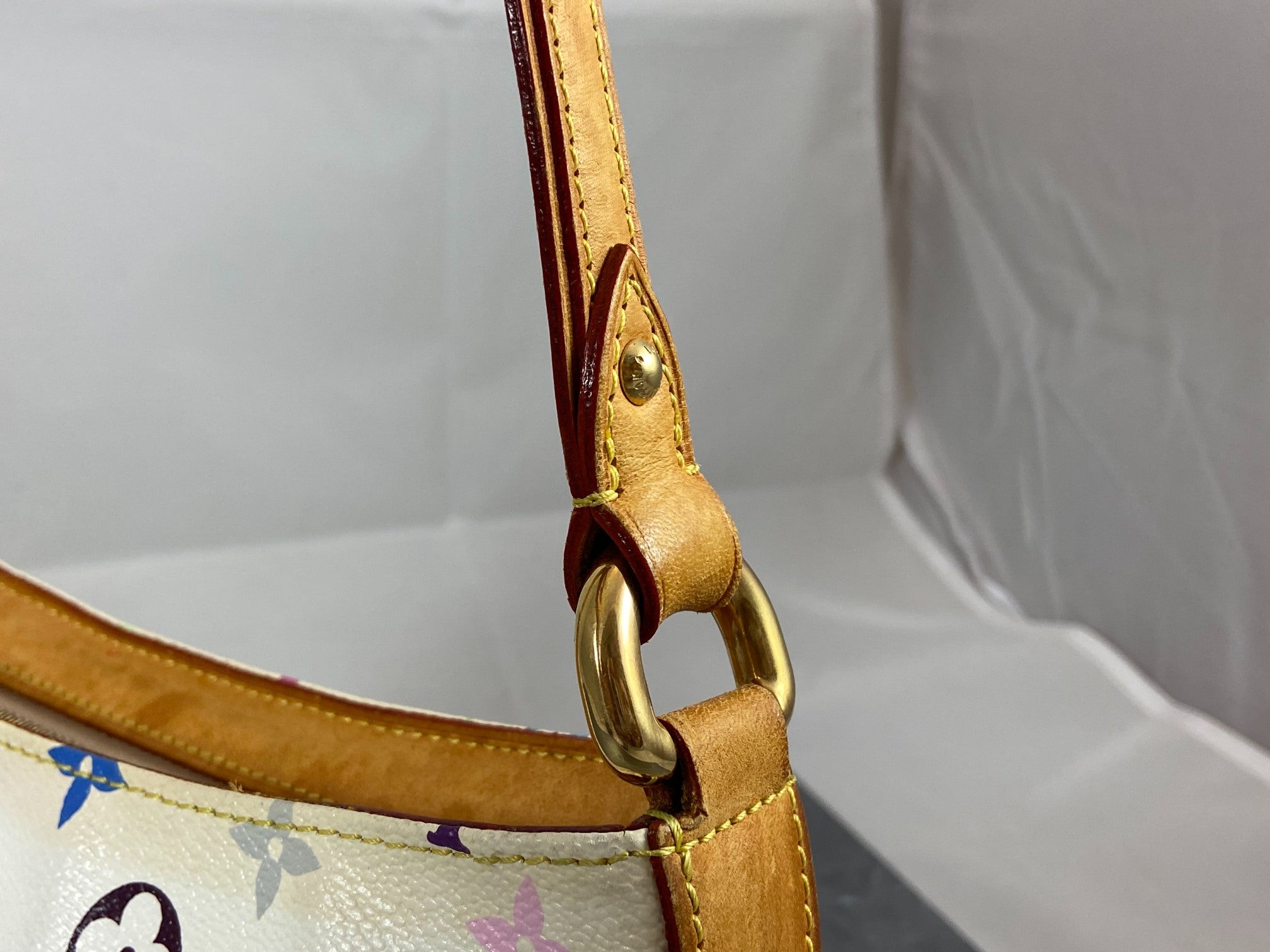 Louis Vuitton Eliza Pochette Takashi Murakami Multicolor White