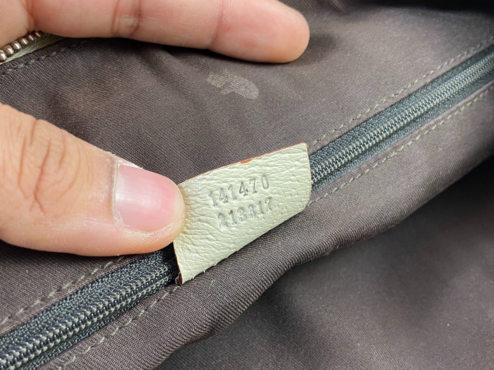 Gucci Abbey Hand / Shopper Bag Grey GG Monogram