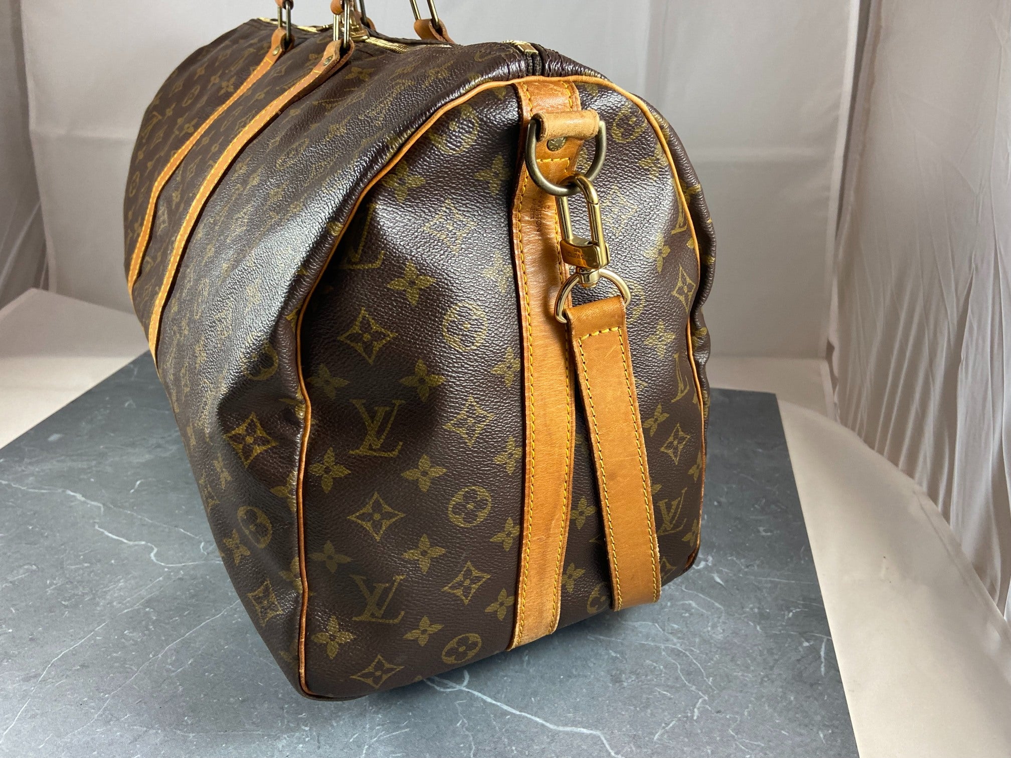 Louis Vuitton Keepall 50 Bandoulière Monogram Canvas