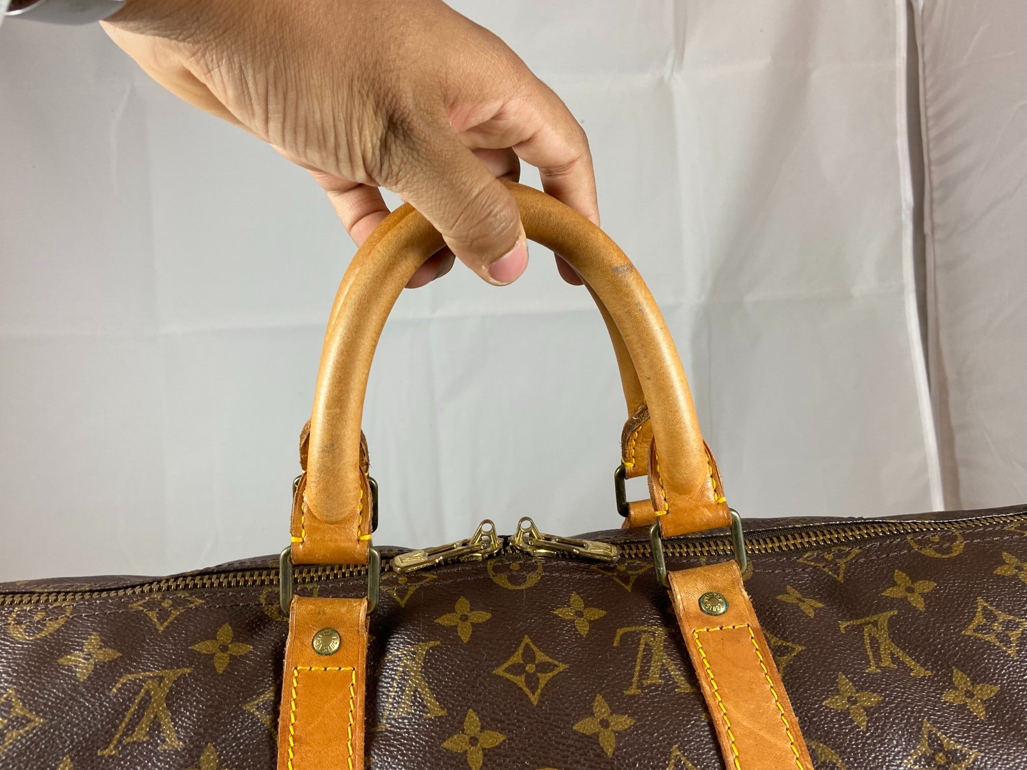 Louis Vuitton Keepall 50 Bandoulière Monogram Canvas
