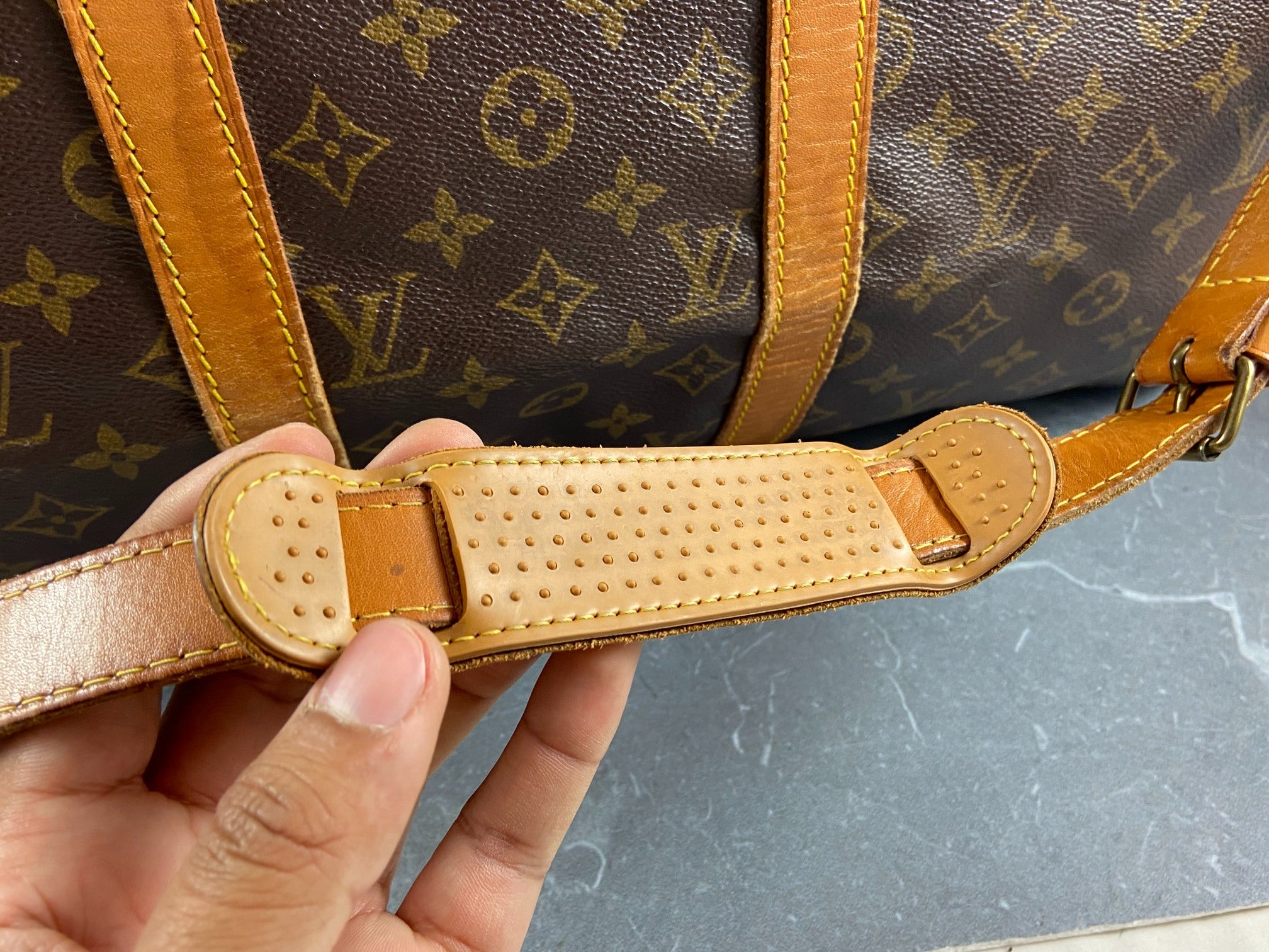 Louis Vuitton Keepall 50 Bandoulière Monogram Canvas