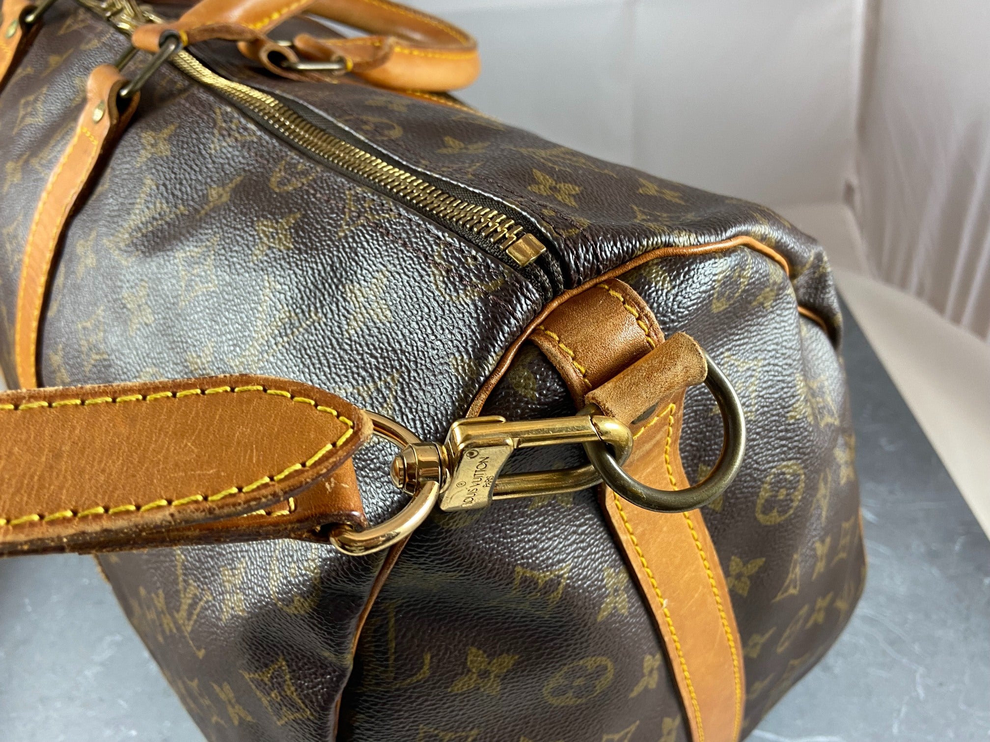 Louis Vuitton Keepall 50 Bandoulière Monogram Canvas