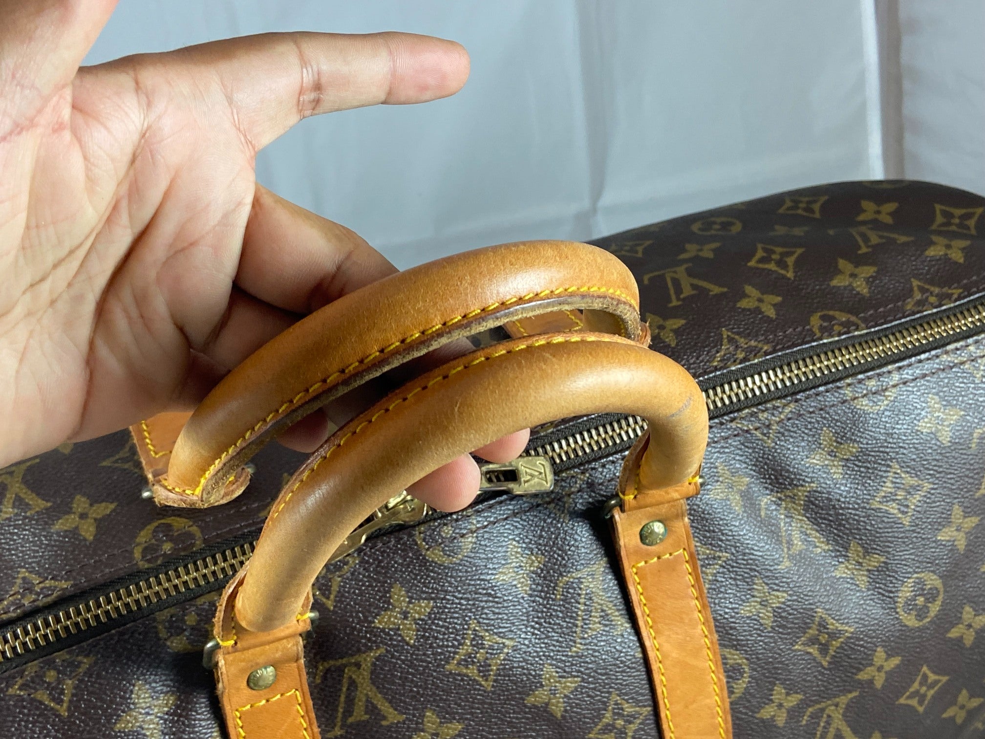 Louis Vuitton Keepall 50 Bandoulière Monogram Canvas