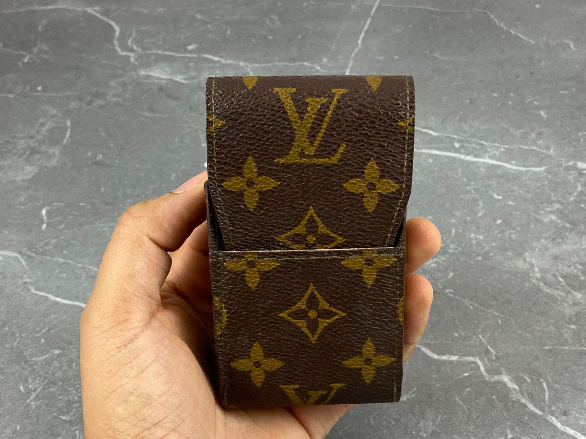 Louis Vuitton Cigarette Case Monogram Canvas
