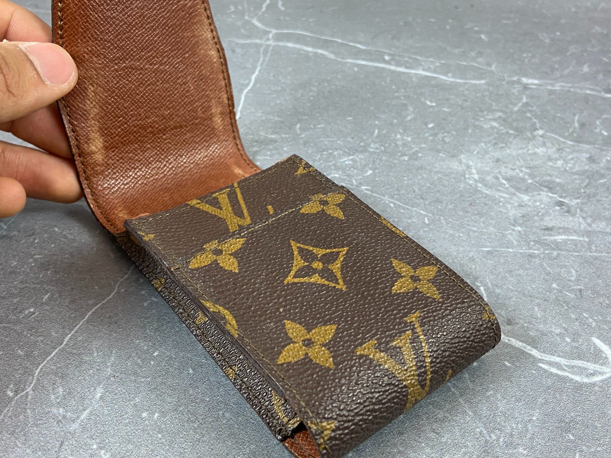 Louis Vuitton Cigarette Case Monogram Canvas