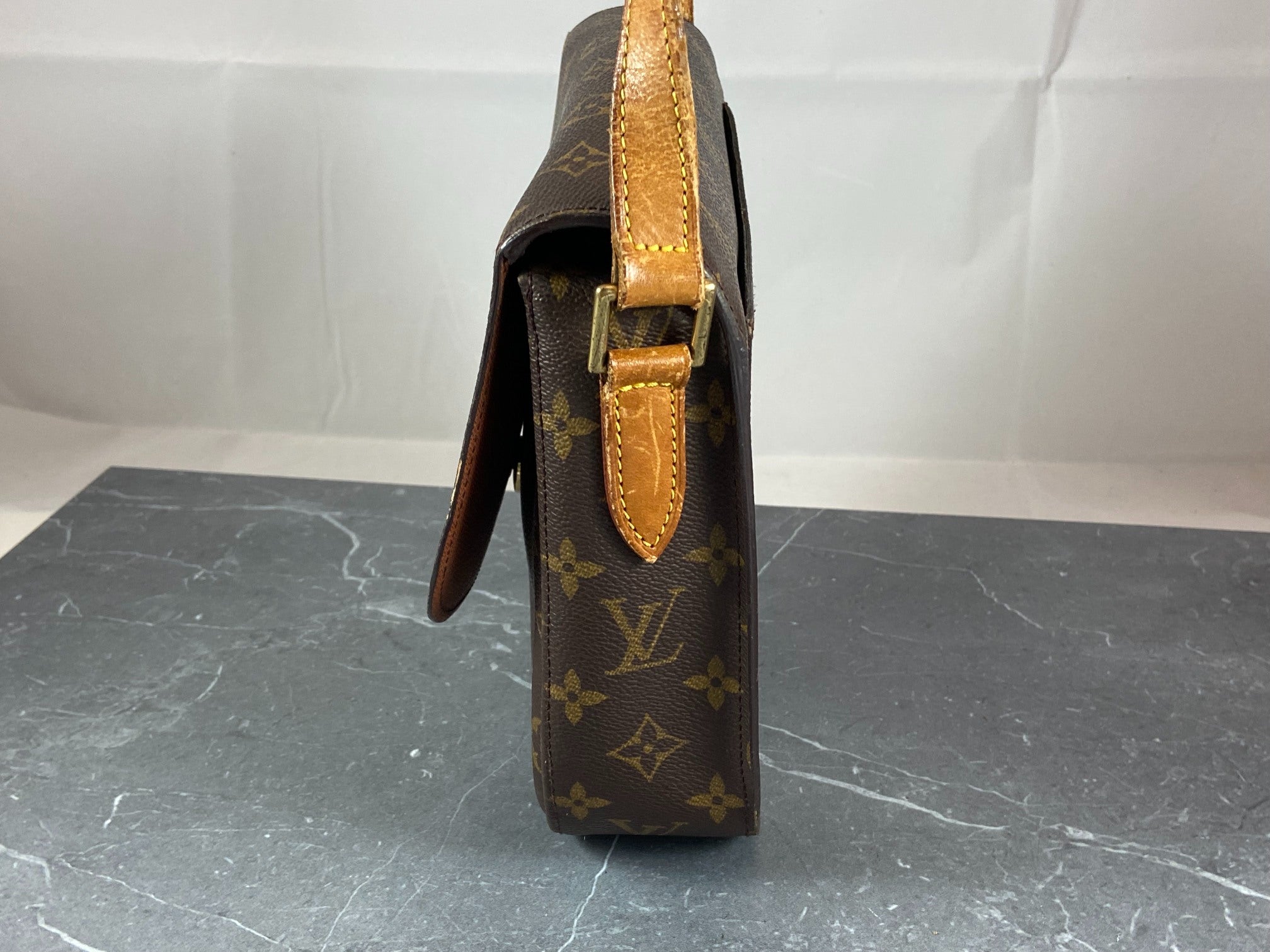 Louis Vuitton Saint Cloud GM Shoulder Bag Monogram Canvas