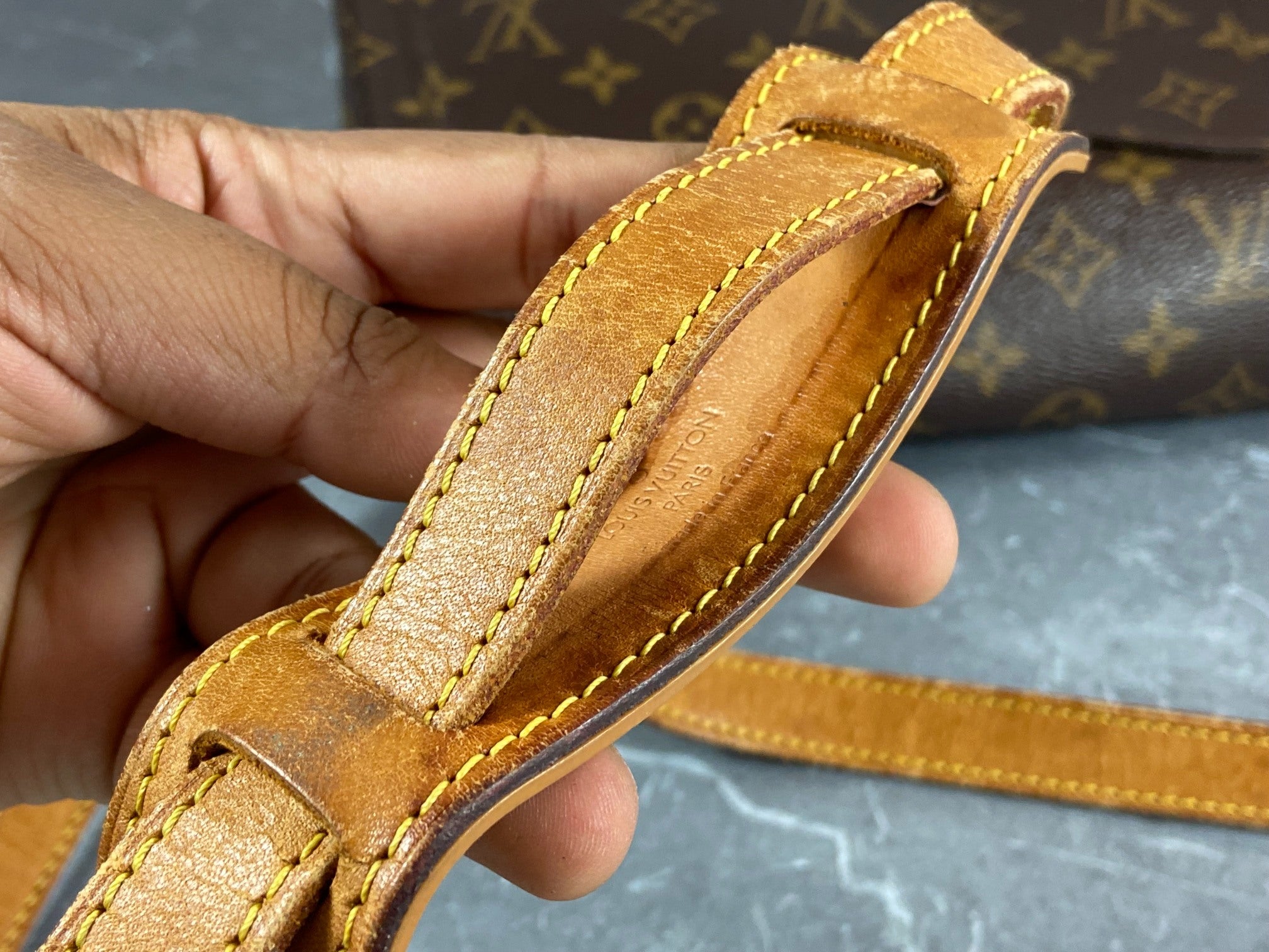 Louis Vuitton Saint Cloud GM Shoulder Bag Monogram Canvas