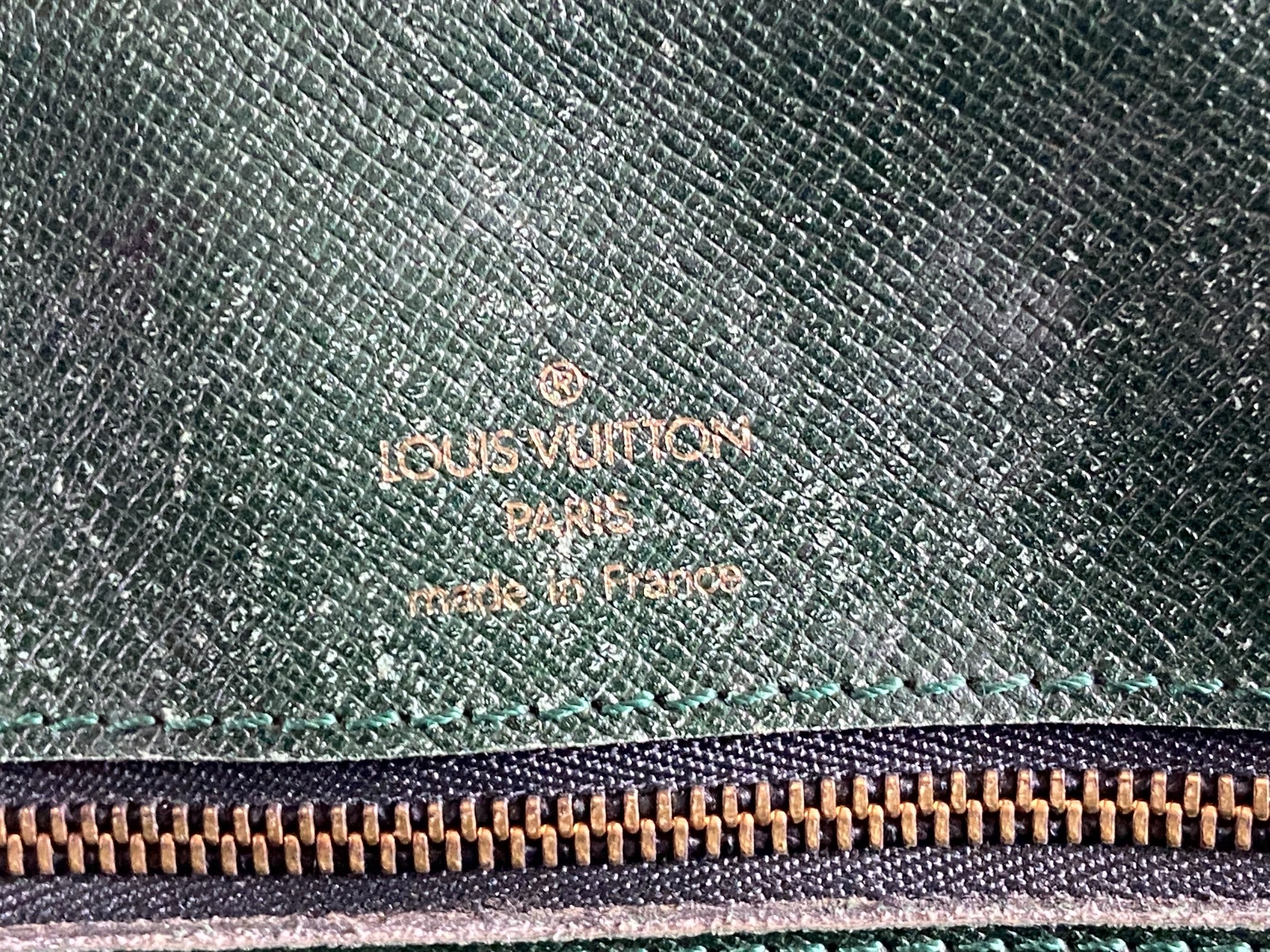 Louis Vuitton Porte Documents Voyage Black Epi Leather