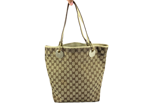 Gucci Hand / Tote Bag Beige GG Monogram