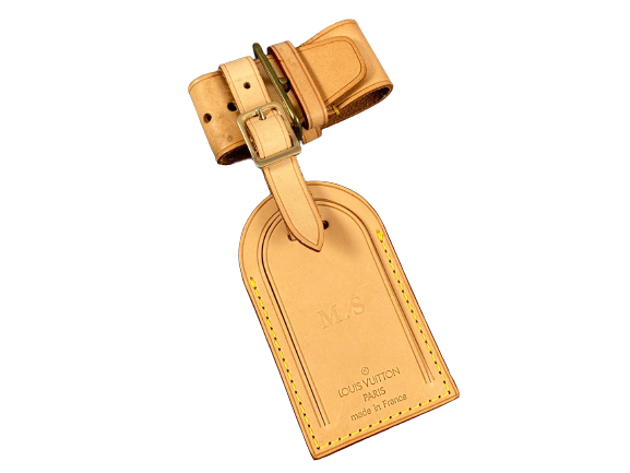 Louis vuitton monogram luggage tag sale