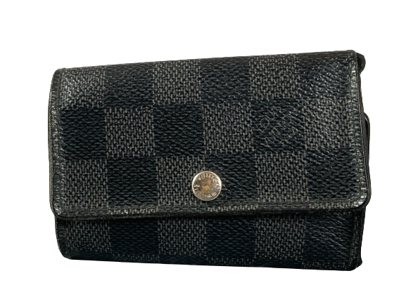 Louis Vuitton 6 Key Holder Damier Graphite Canvas