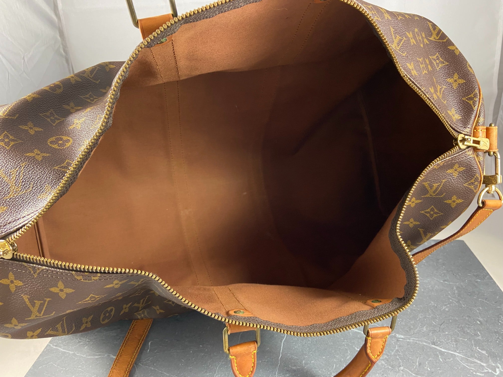 Louis Vuitton Keepall 55 Bandouliere Monogram Canvas