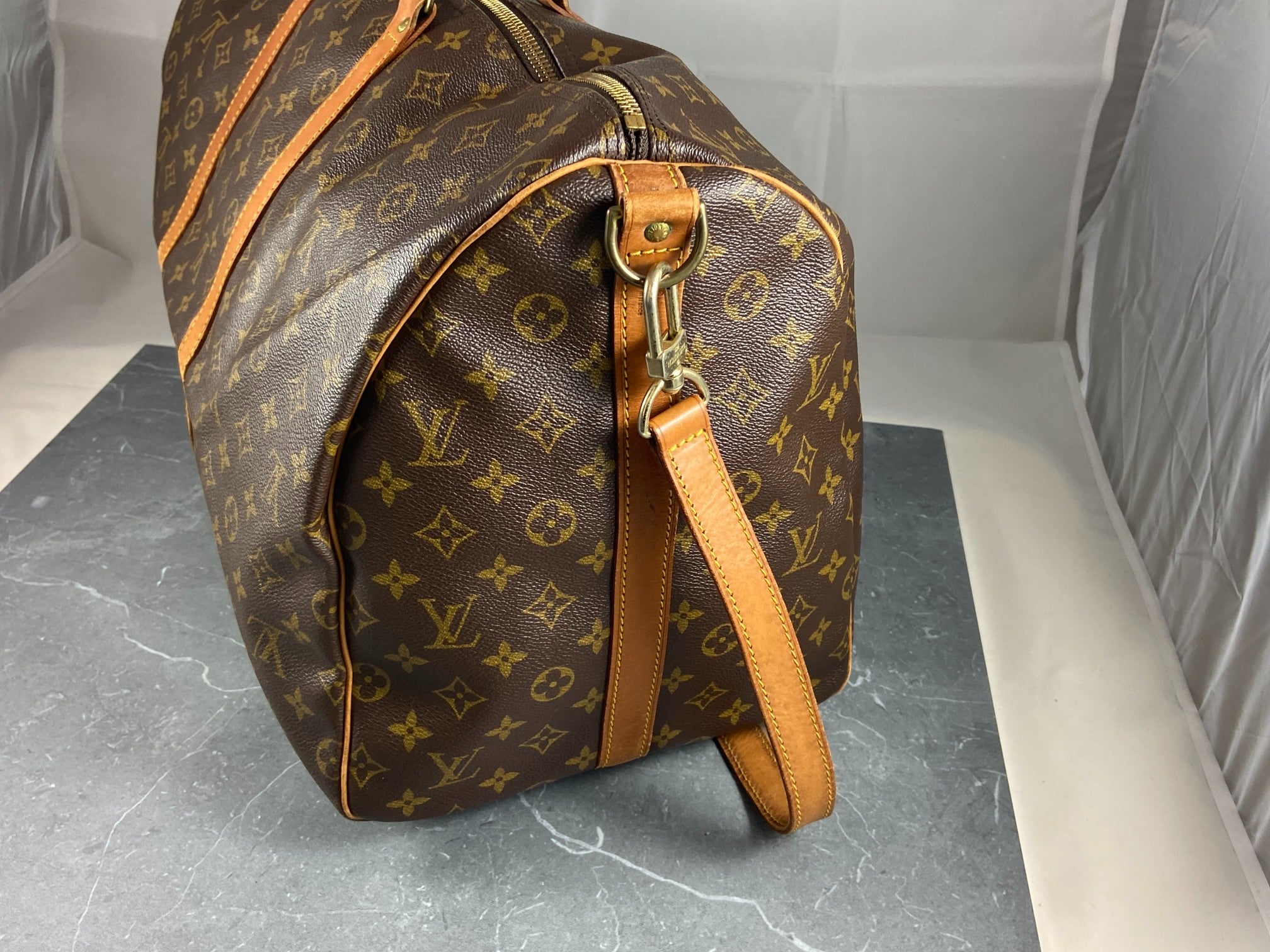 Louis Vuitton Keepall 55 Bandouliere Monogram Canvas
