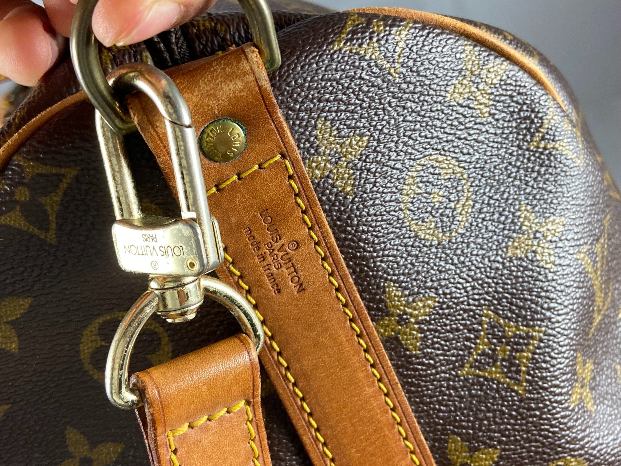 Louis Vuitton Keepall 55 Bandouliere Monogram Canvas