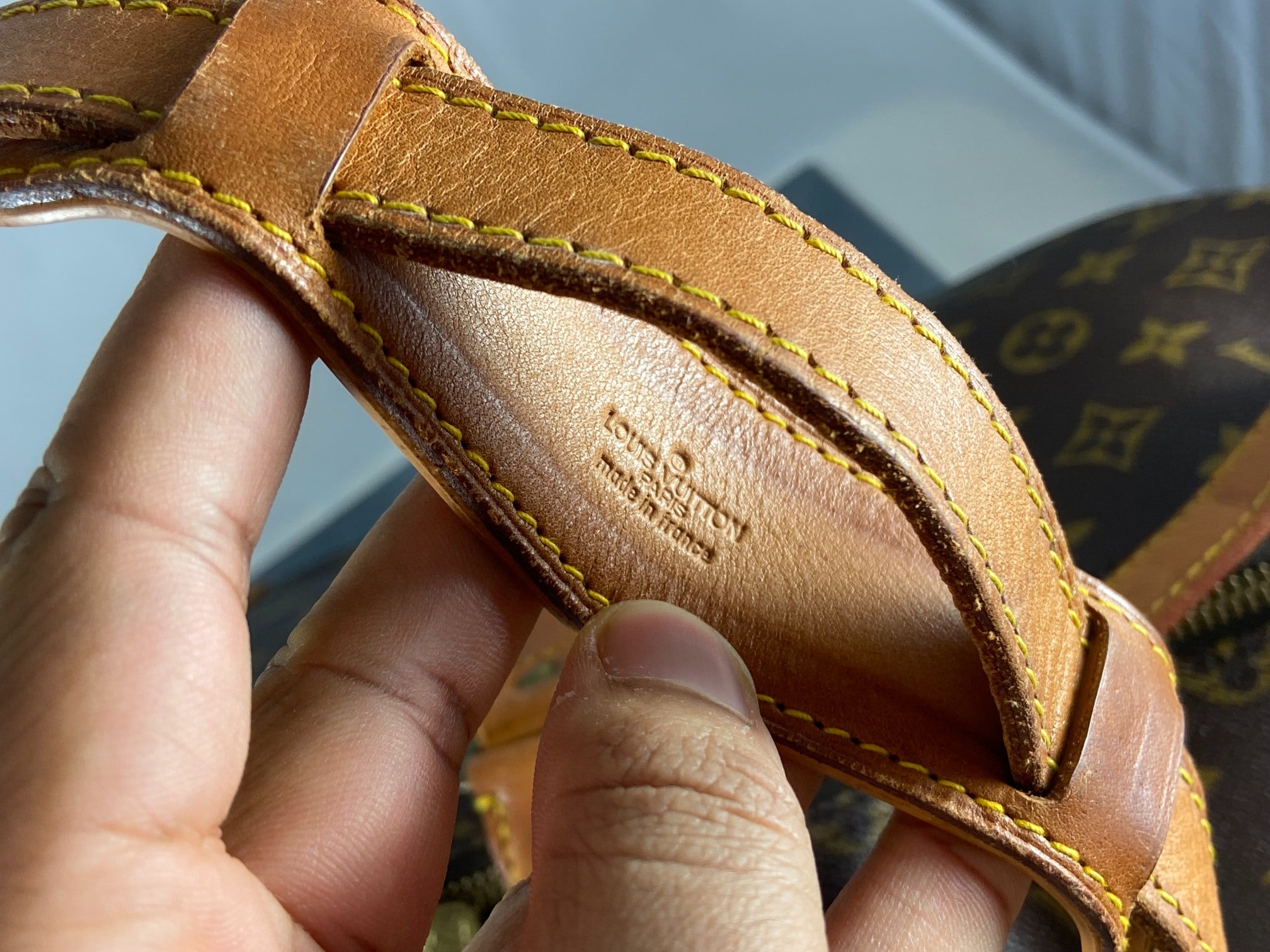 Louis Vuitton Keepall 55 Bandouliere Monogram Canvas