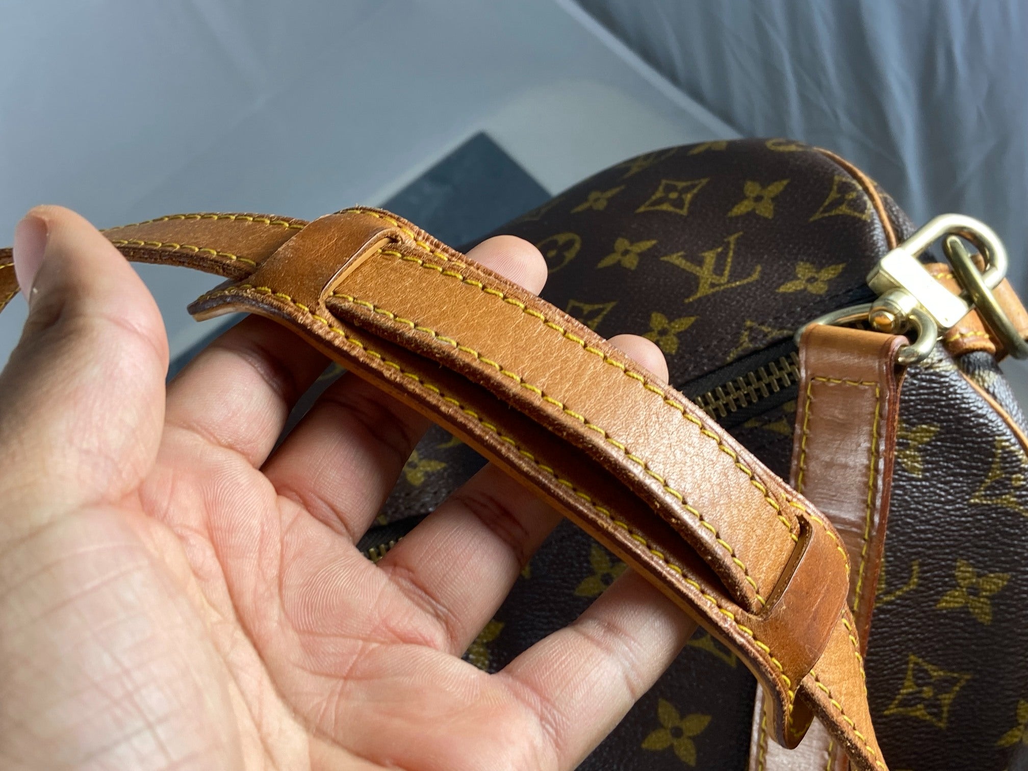 Louis Vuitton Keepall 55 Bandouliere Monogram Canvas