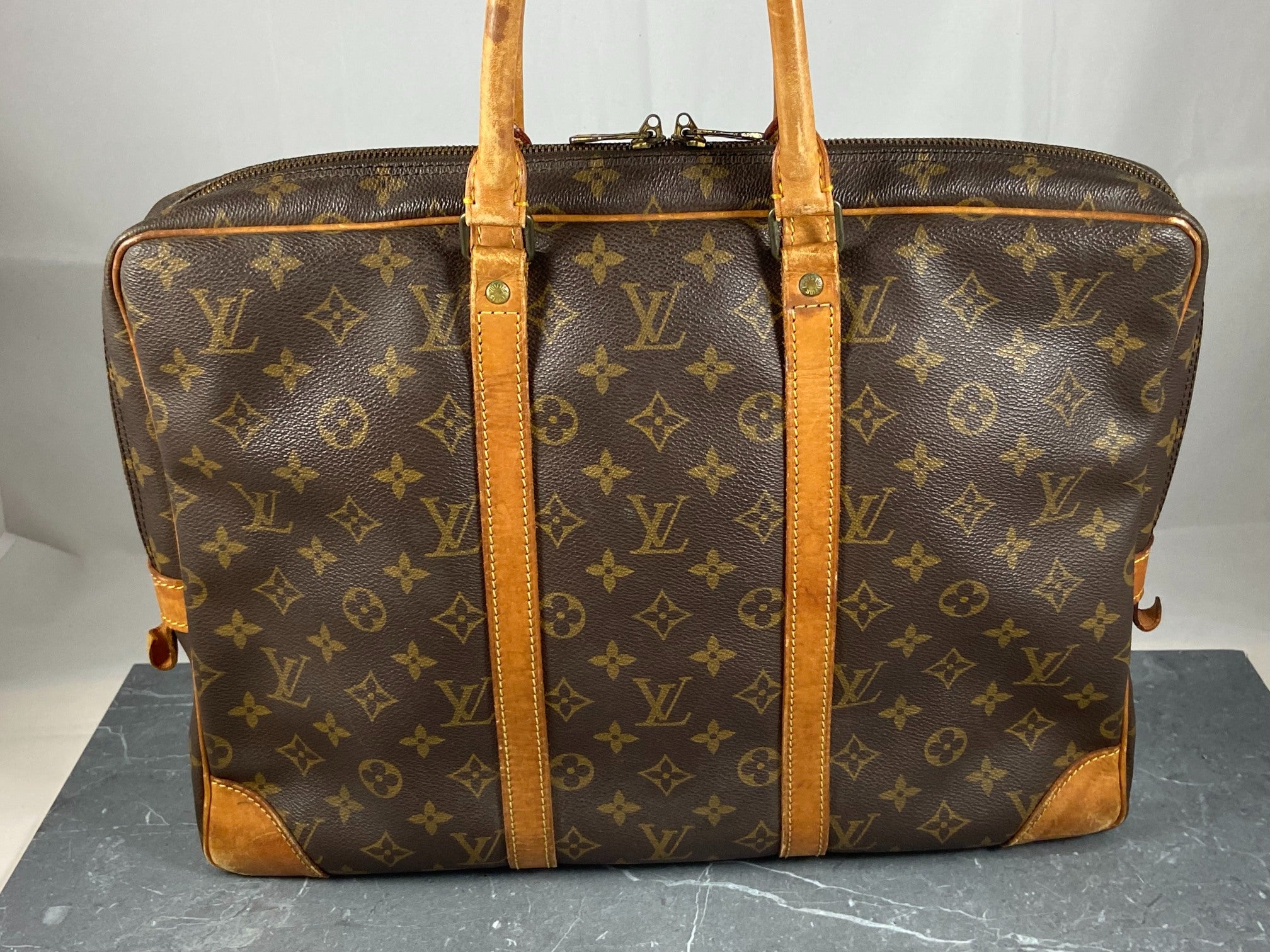 Louis Vuitton Porte Documents Voyage Monogram Canvas