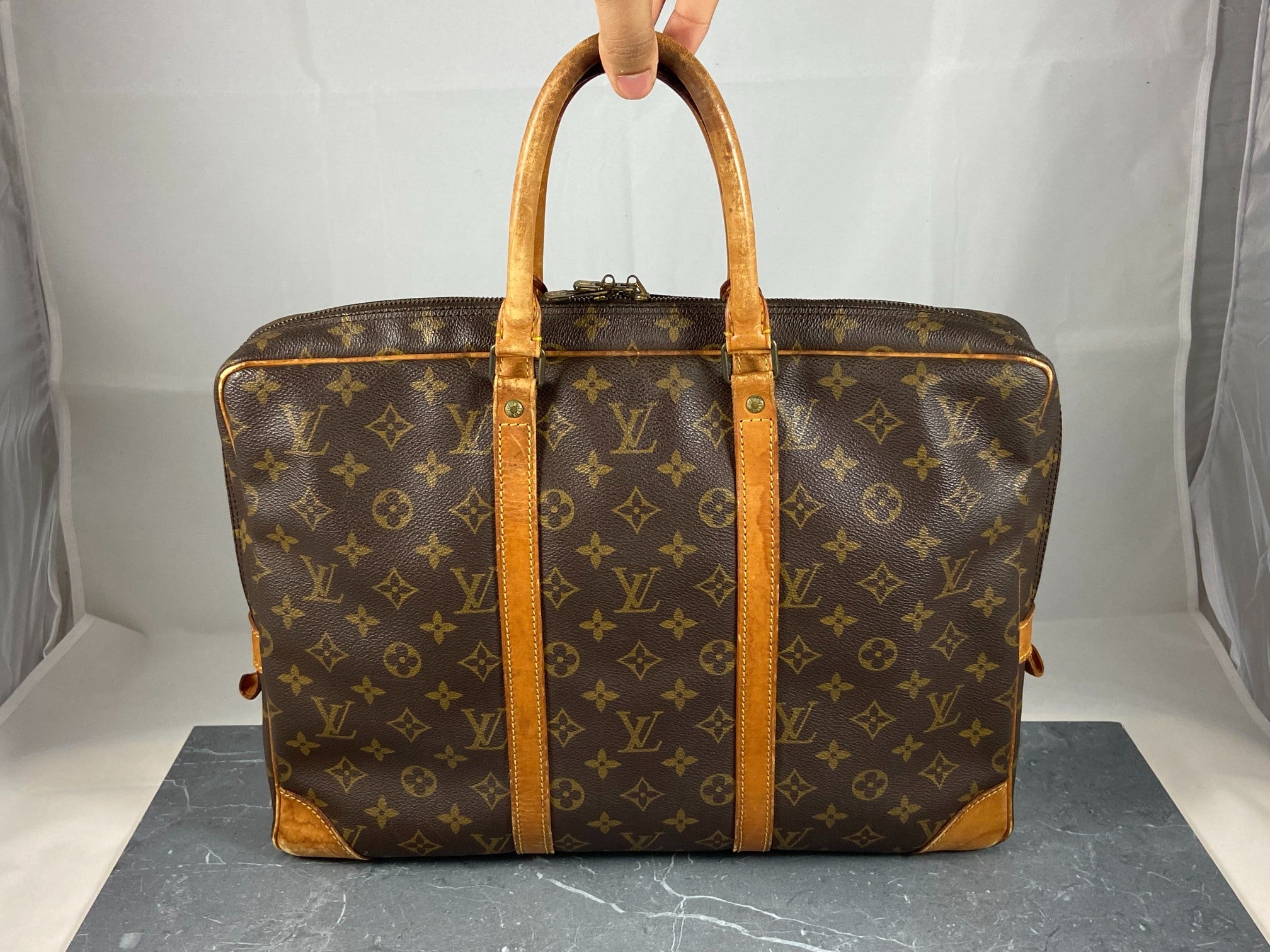 Louis Vuitton Porte Documents Voyage Monogram Canvas