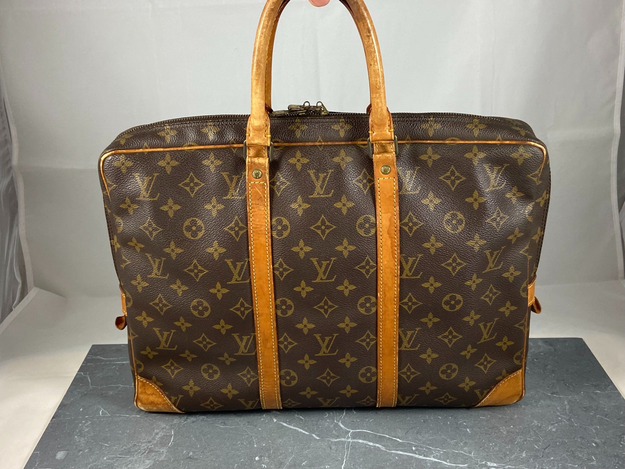 Louis Vuitton Porte Documents Voyage Monogram Canvas