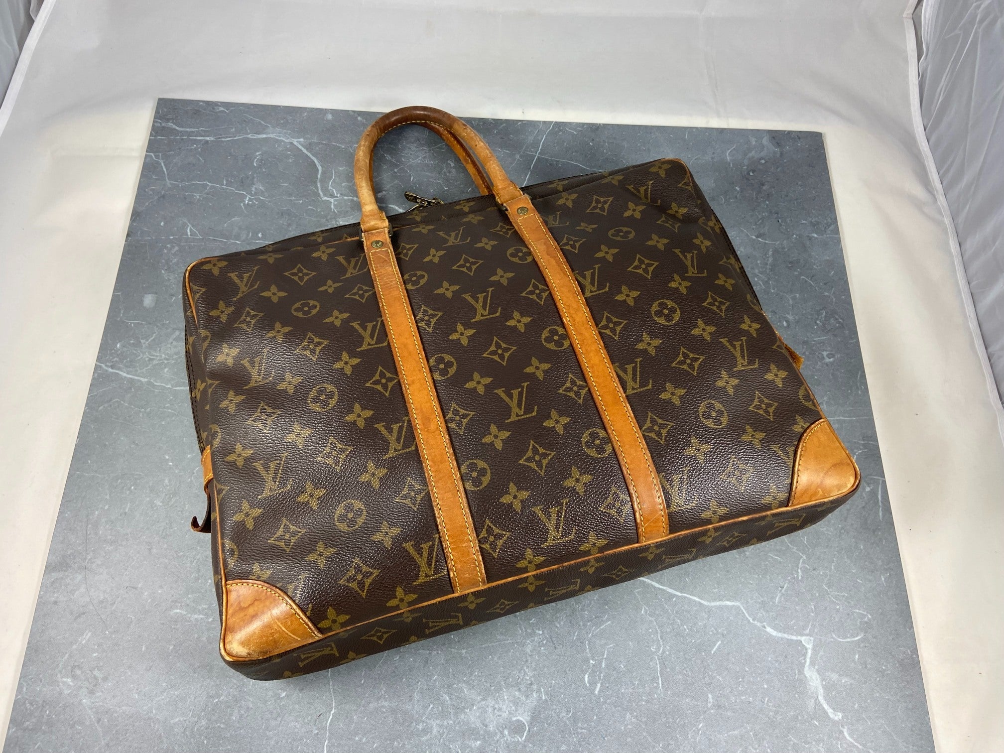 Louis Vuitton Porte Documents Voyage Monogram Canvas