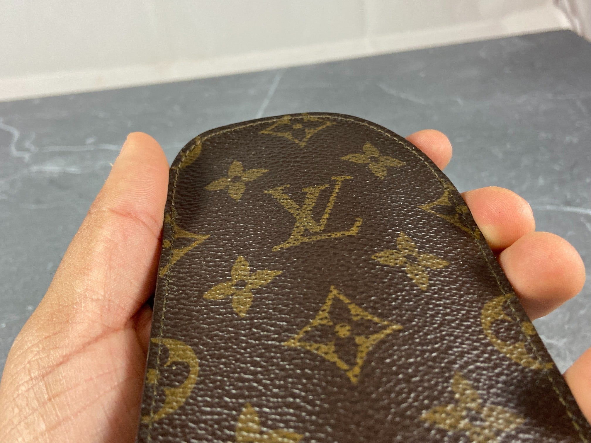 Louis Vuitton Glass / Pencil Case Monogram Canvas